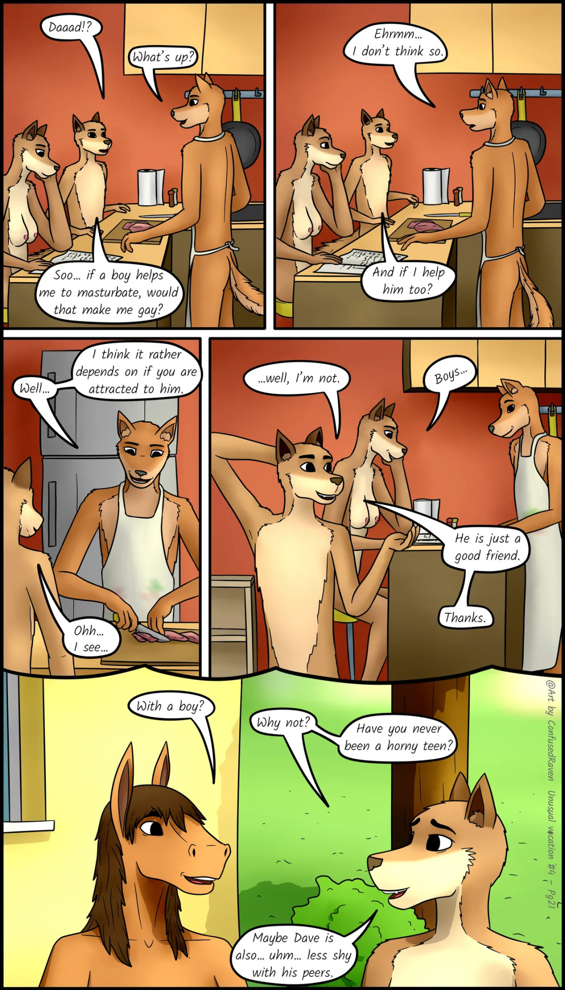 [ConfusedRaven] Unusual Vacation #4 - Chasing with shadows