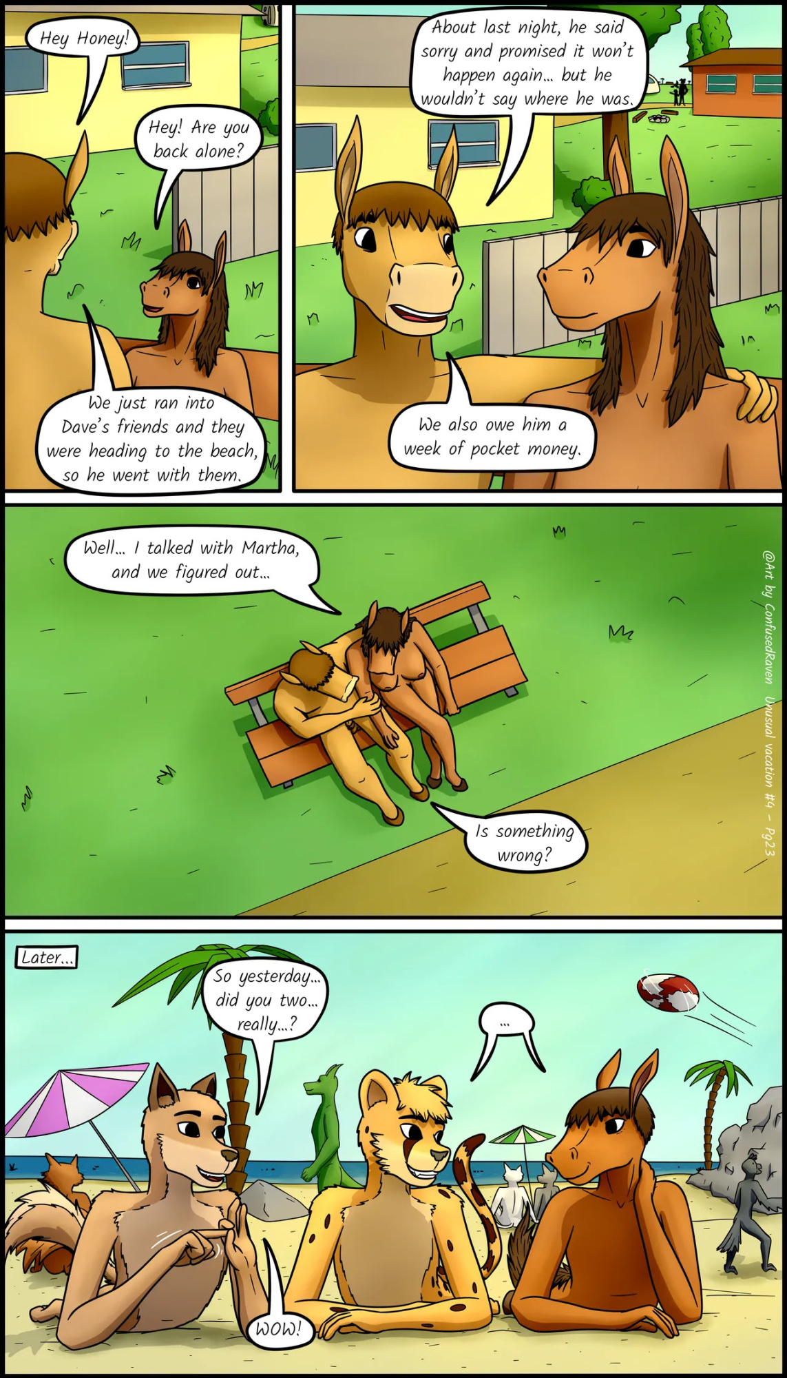 [ConfusedRaven] Unusual Vacation #4 - Chasing with shadows