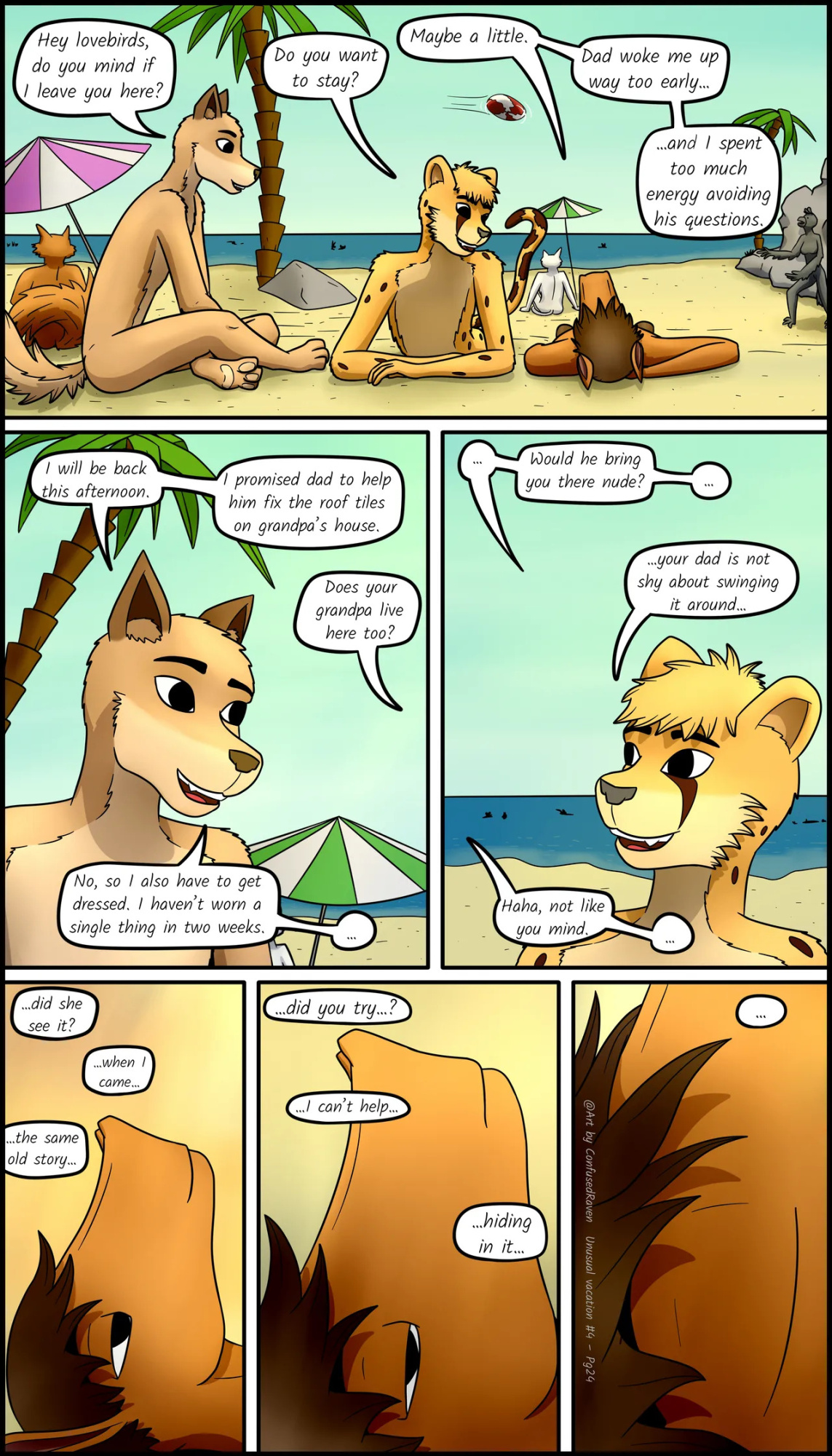 [ConfusedRaven] Unusual Vacation #4 - Chasing with shadows
