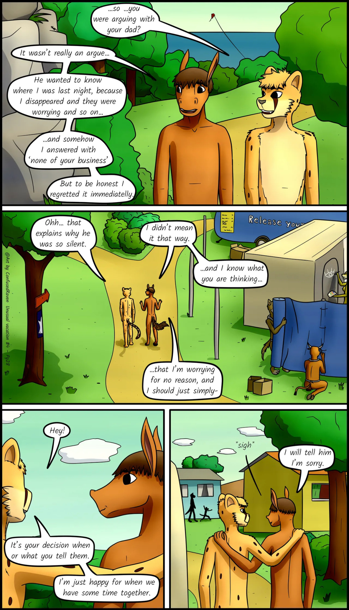 [ConfusedRaven] Unusual Vacation #4 - Chasing with shadows