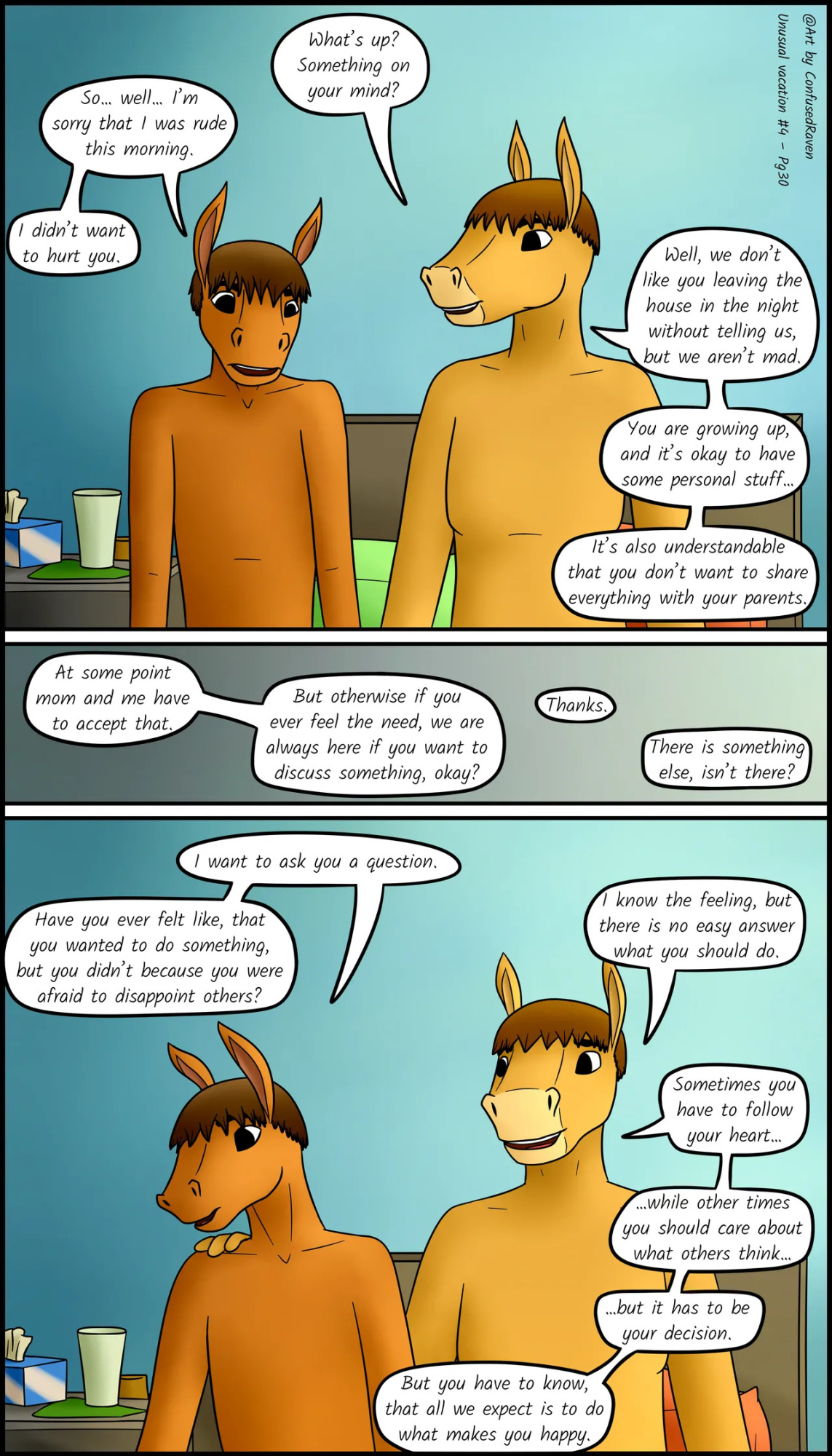 [ConfusedRaven] Unusual Vacation #4 - Chasing with shadows