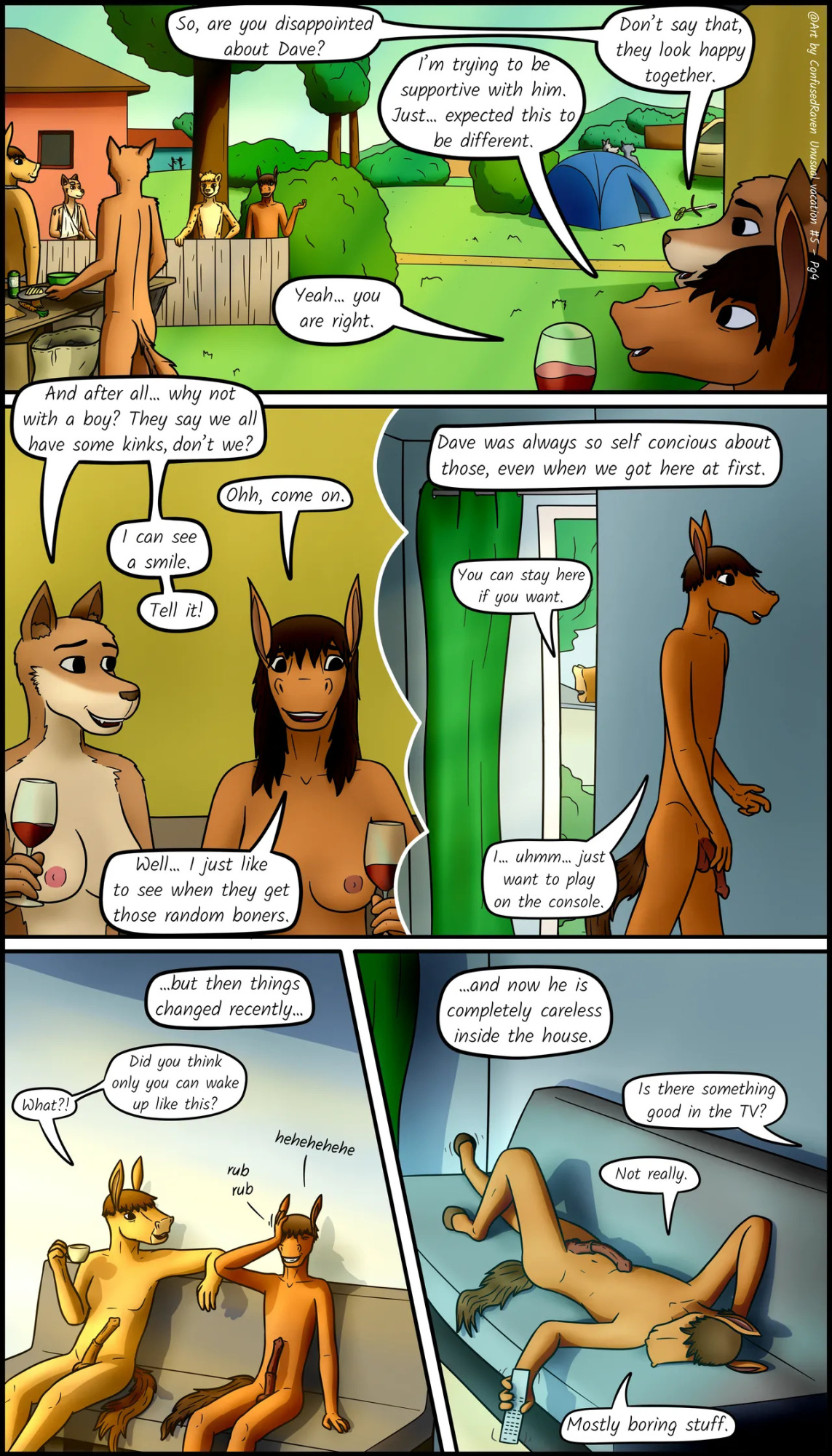 [ConfusedRaven] Unusual Vacation #5 - A taste of a new world