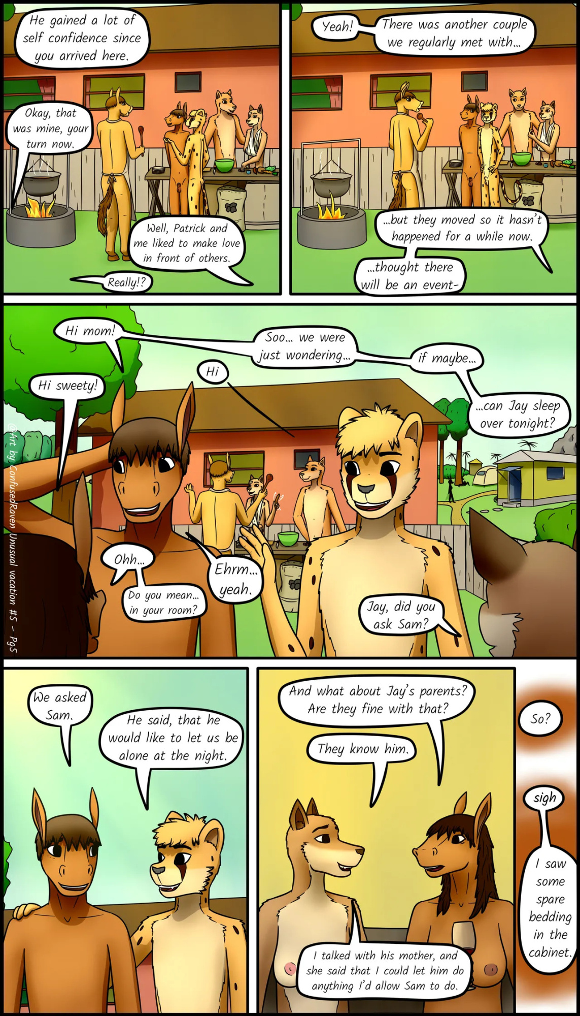 [ConfusedRaven] Unusual Vacation #5 - A taste of a new world