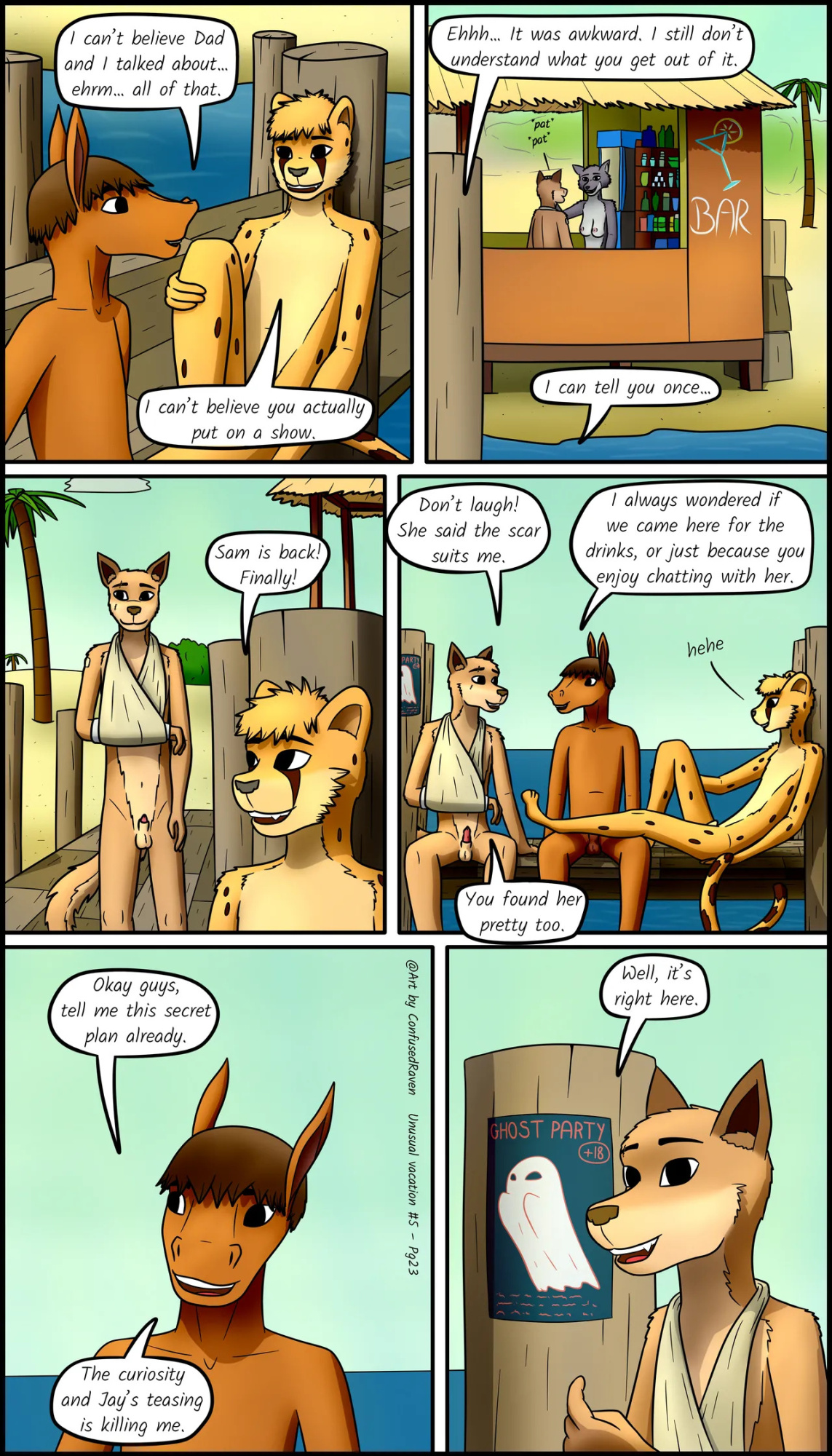 [ConfusedRaven] Unusual Vacation #5 - A taste of a new world