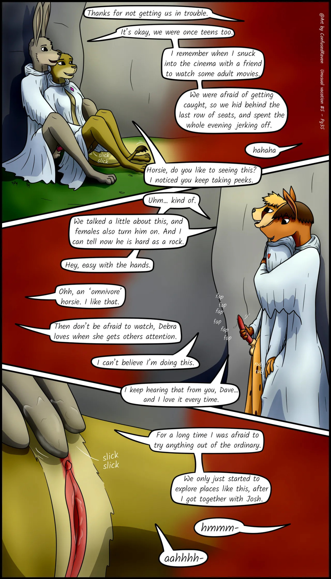 [ConfusedRaven] Unusual Vacation #5 - A taste of a new world