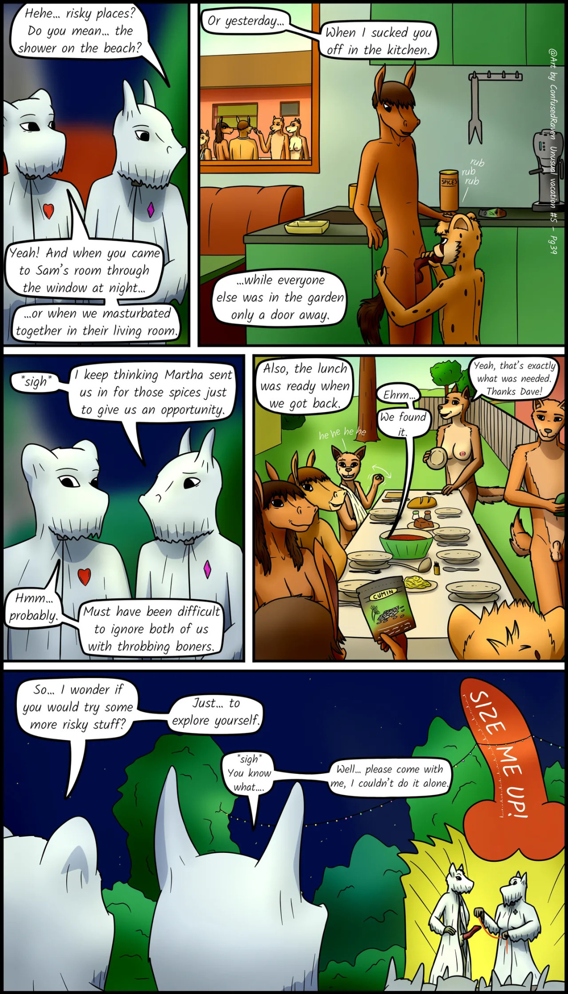 [ConfusedRaven] Unusual Vacation #5 - A taste of a new world
