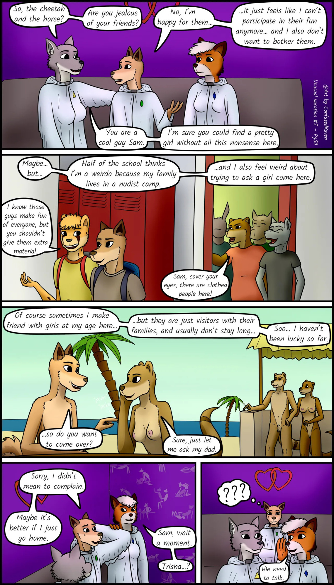 [ConfusedRaven] Unusual Vacation #5 - A taste of a new world