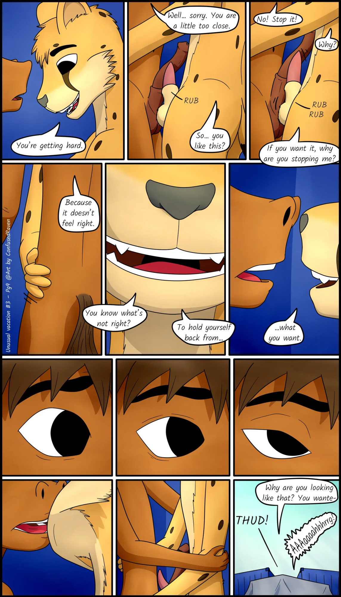 [ConfusedRaven] Unusual Vacation #3 - The wolf and the sheep