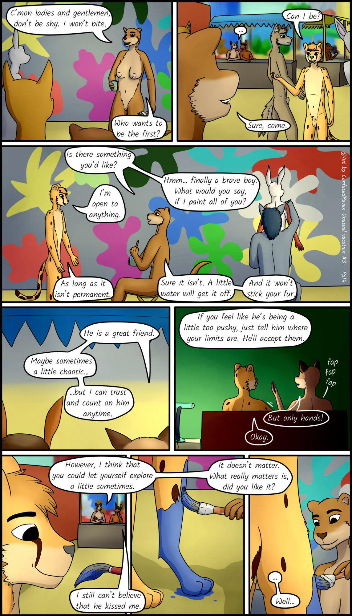 [ConfusedRaven] Unusual Vacation #3 - The wolf and the sheep