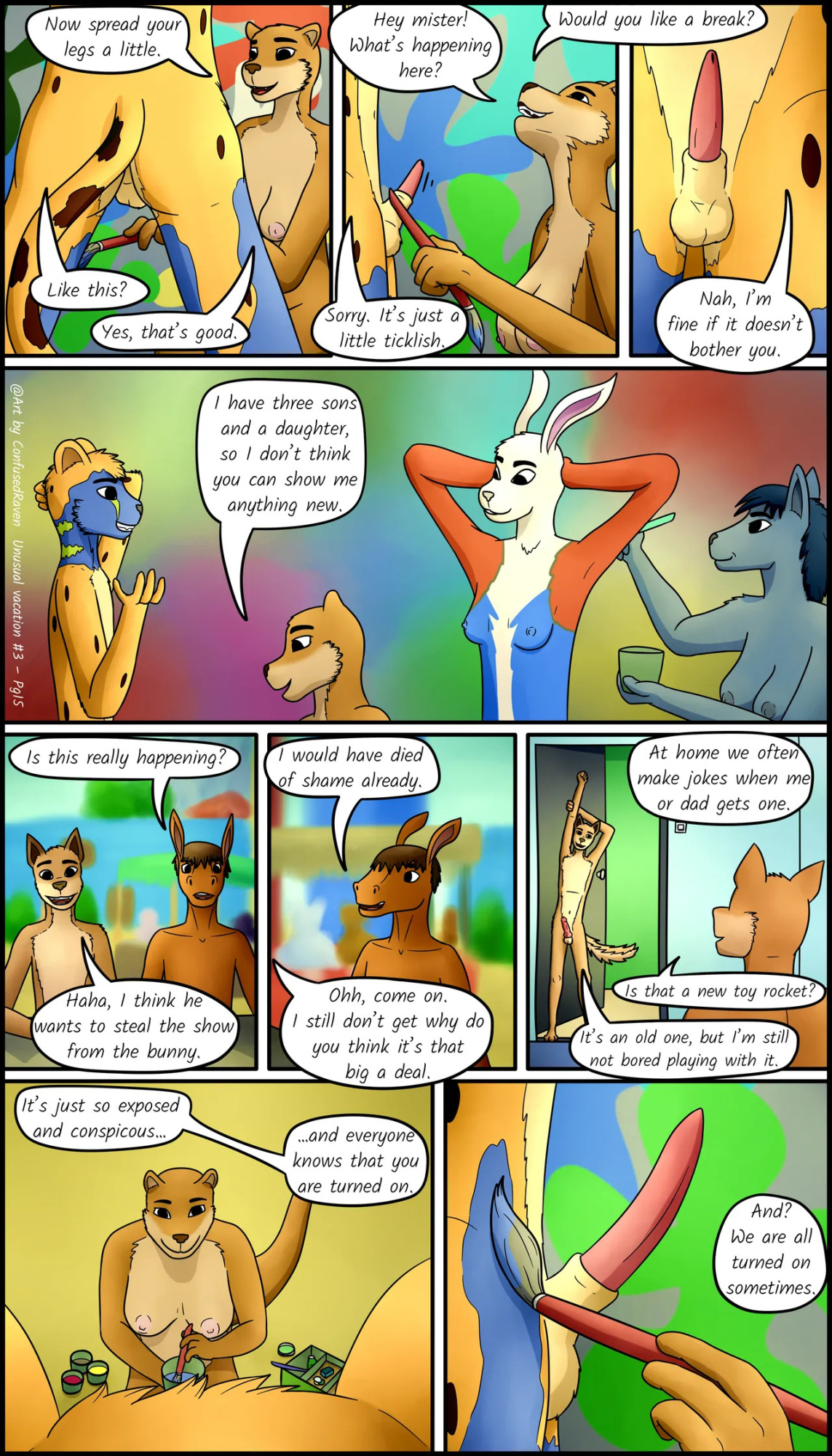 [ConfusedRaven] Unusual Vacation #3 - The wolf and the sheep