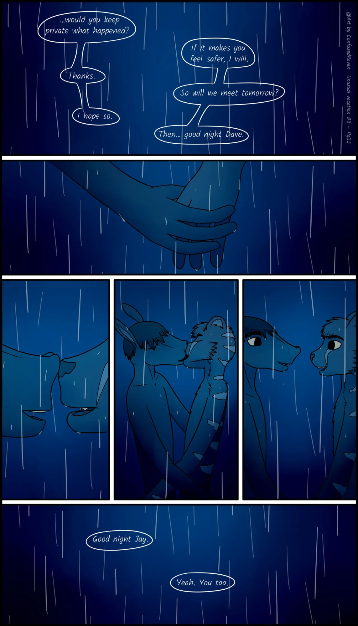 [ConfusedRaven] Unusual Vacation #3 - The wolf and the sheep