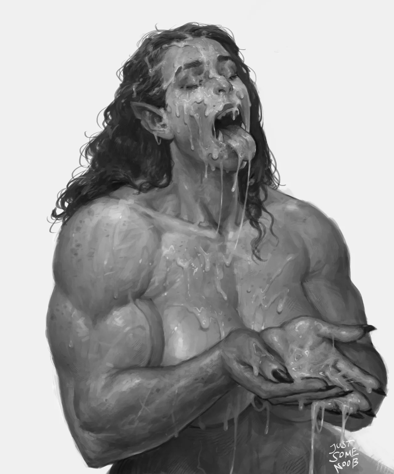 [JustSomeNoob] Orctober art spam