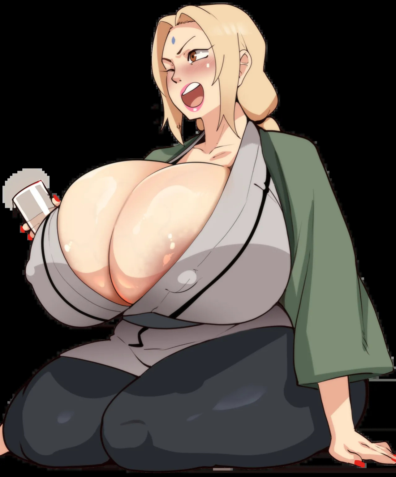 [Bittercream] Tsunade Love Life [English] [Uncensored] (Naruto) (Part-1)