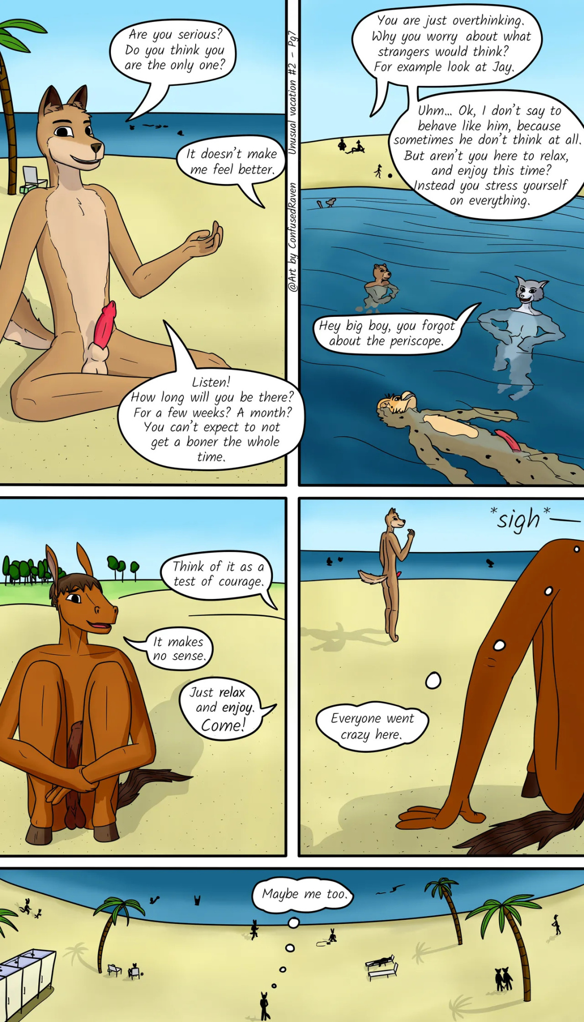 [ConfusedRaven] Unusual Vacation #2 - What are friends for