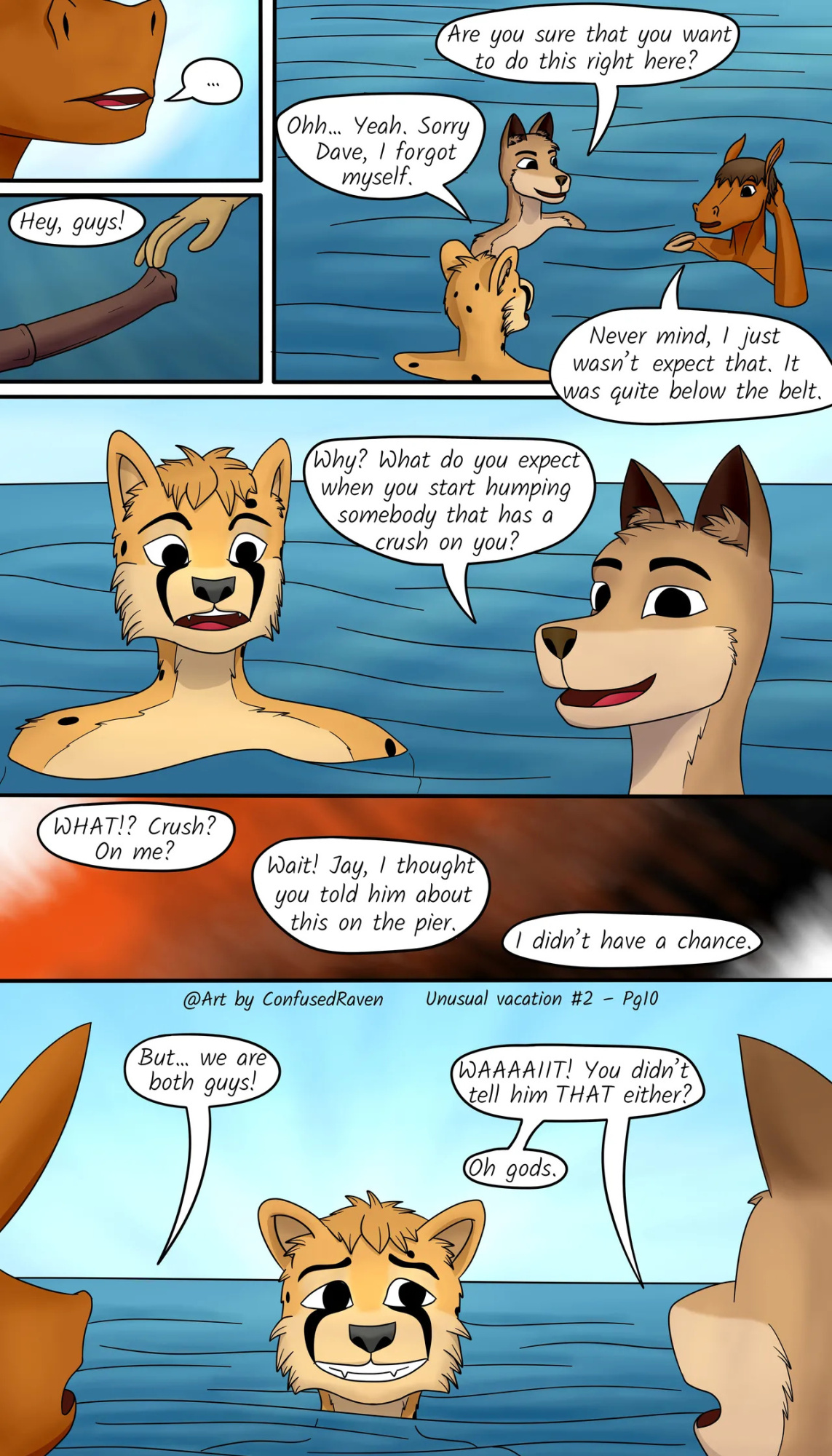 [ConfusedRaven] Unusual Vacation #2 - What are friends for