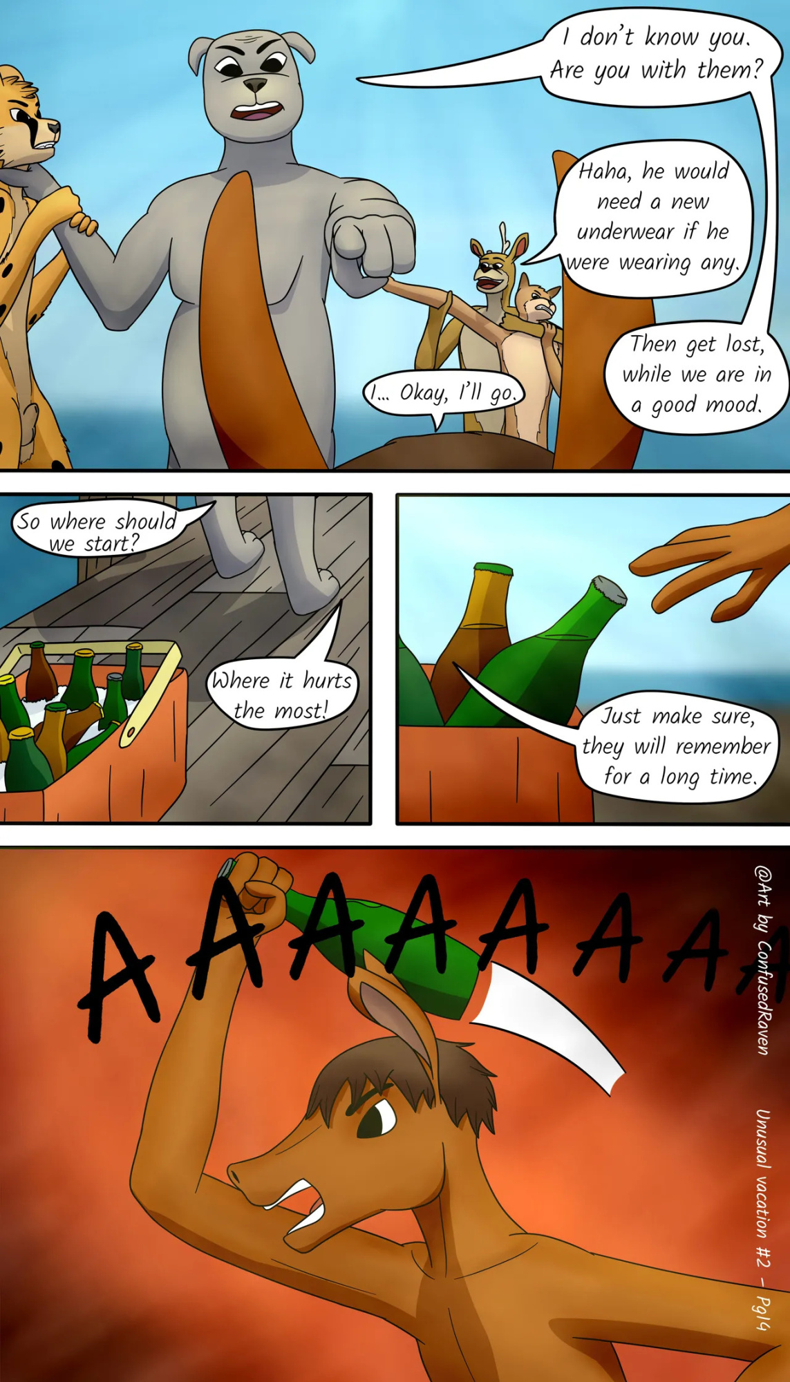 [ConfusedRaven] Unusual Vacation #2 - What are friends for