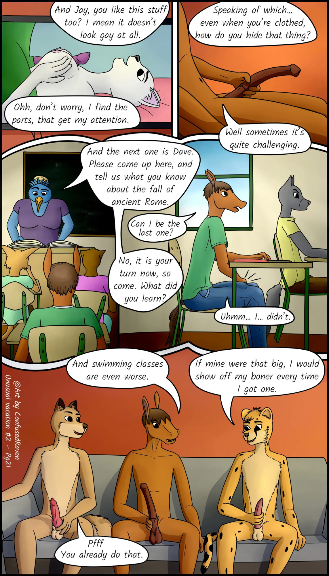 [ConfusedRaven] Unusual Vacation #2 - What are friends for