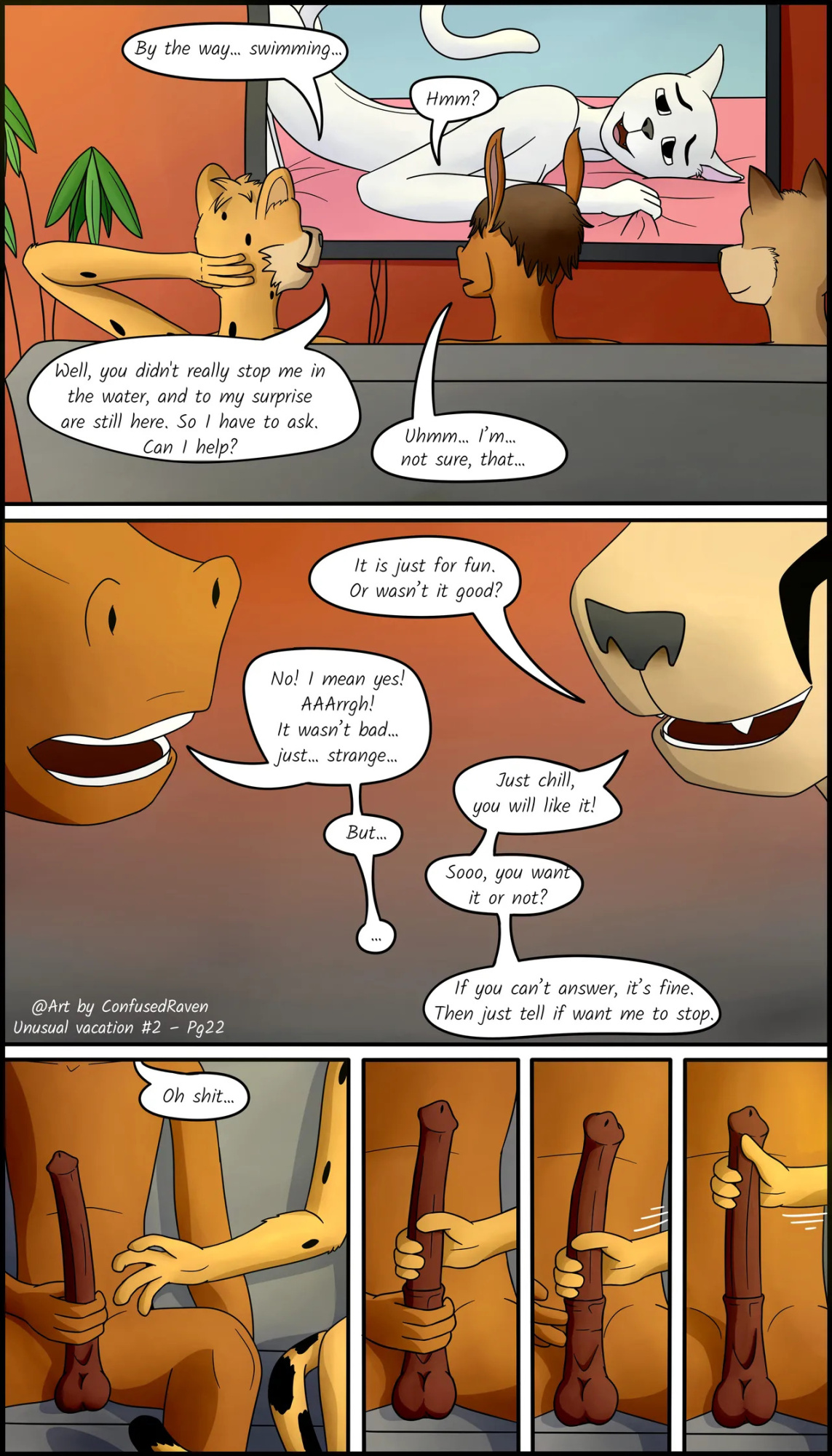 [ConfusedRaven] Unusual Vacation #2 - What are friends for