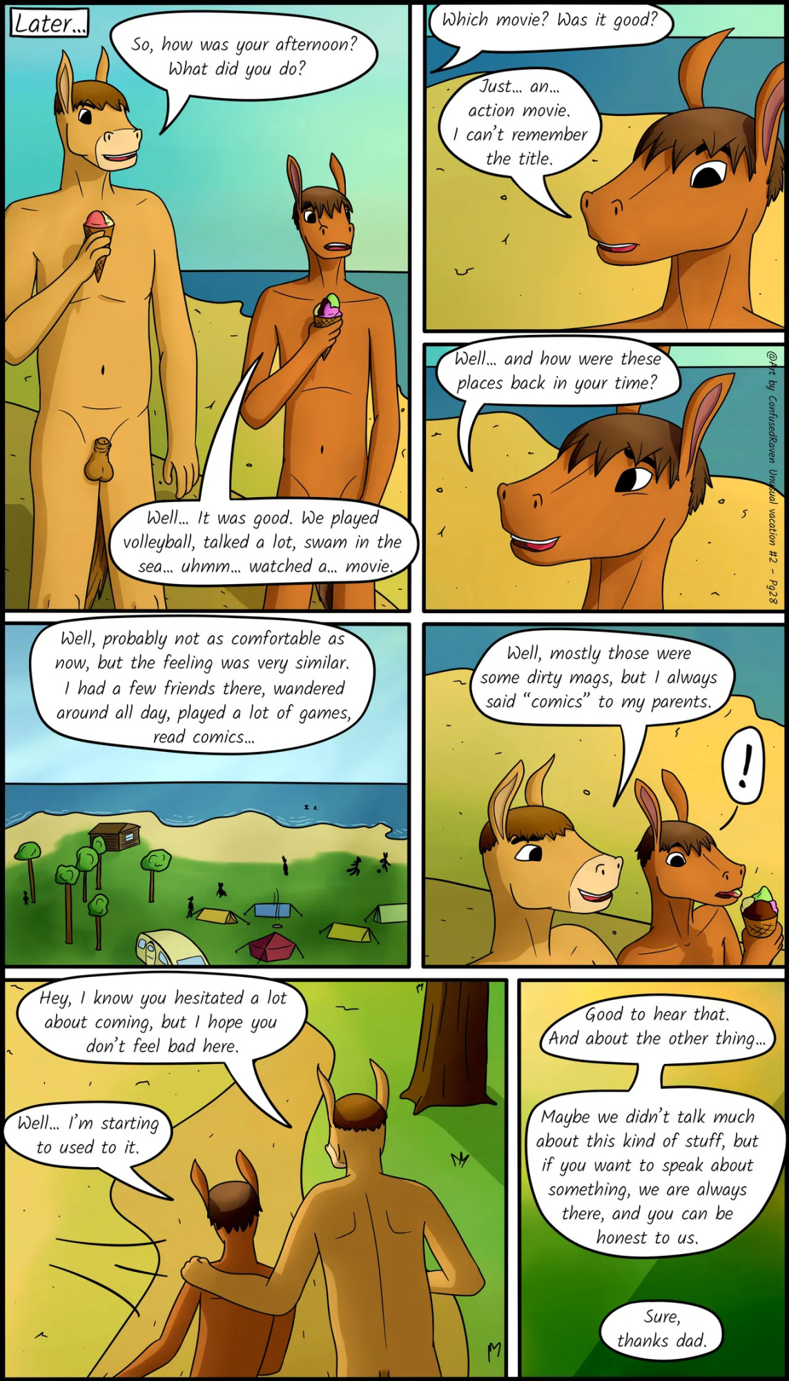 [ConfusedRaven] Unusual Vacation #2 - What are friends for