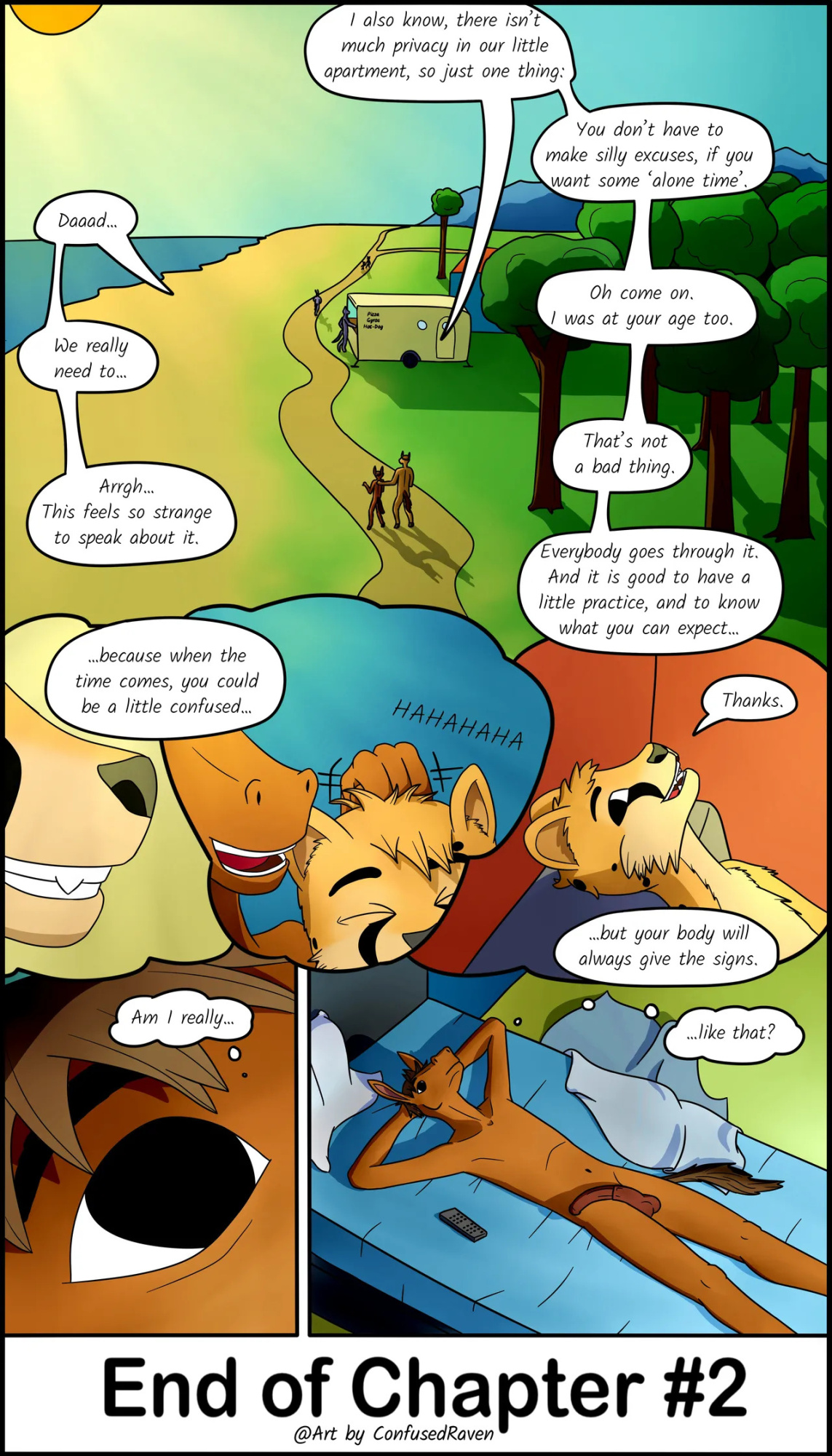 [ConfusedRaven] Unusual Vacation #2 - What are friends for