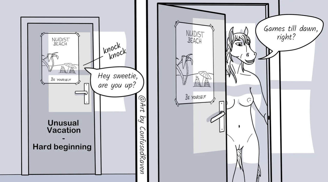 [ConfusedRaven] Unusual Vacation #1 - Hard beginning
