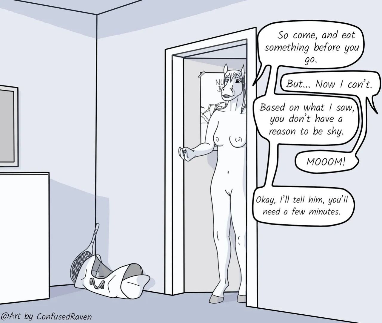 [ConfusedRaven] Unusual Vacation #1 - Hard beginning