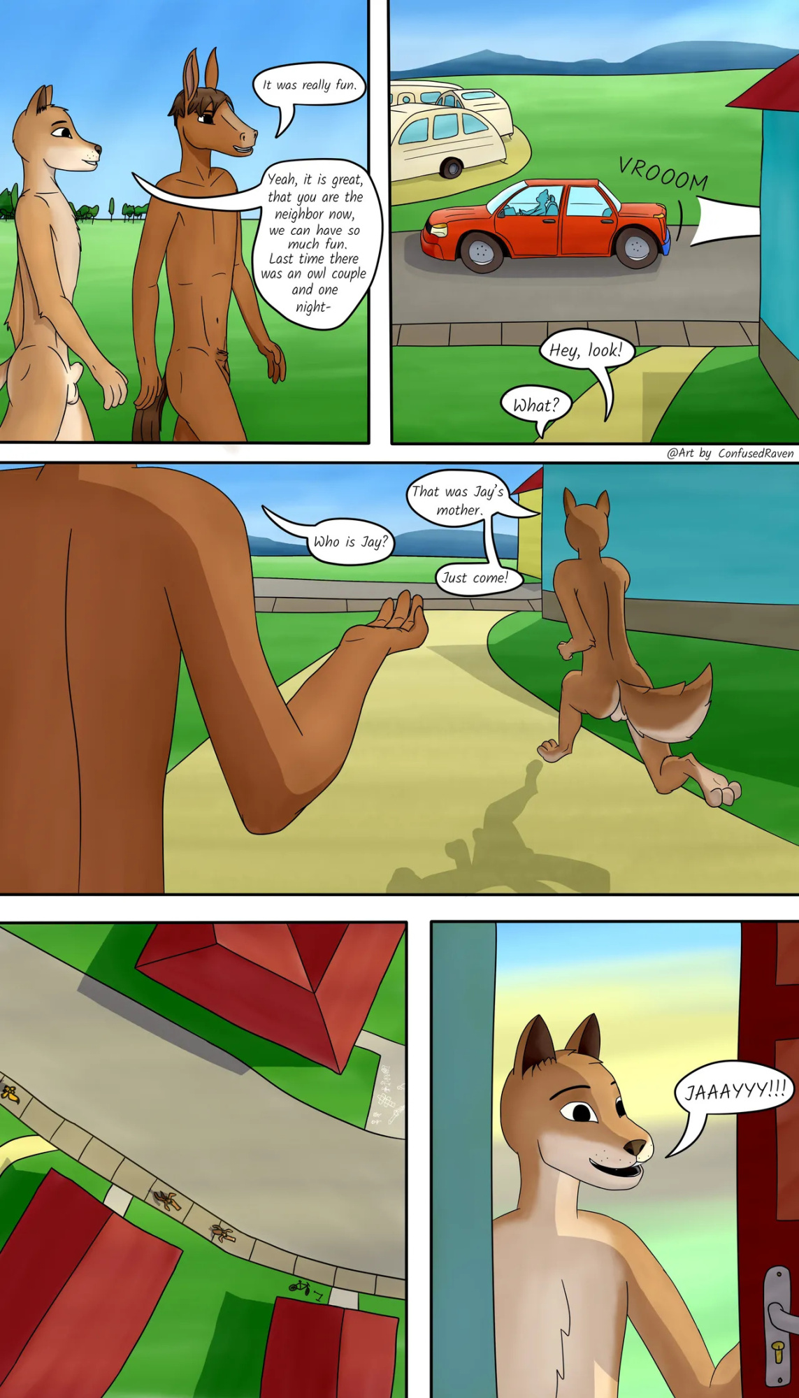 [ConfusedRaven] Unusual Vacation #1 - Hard beginning