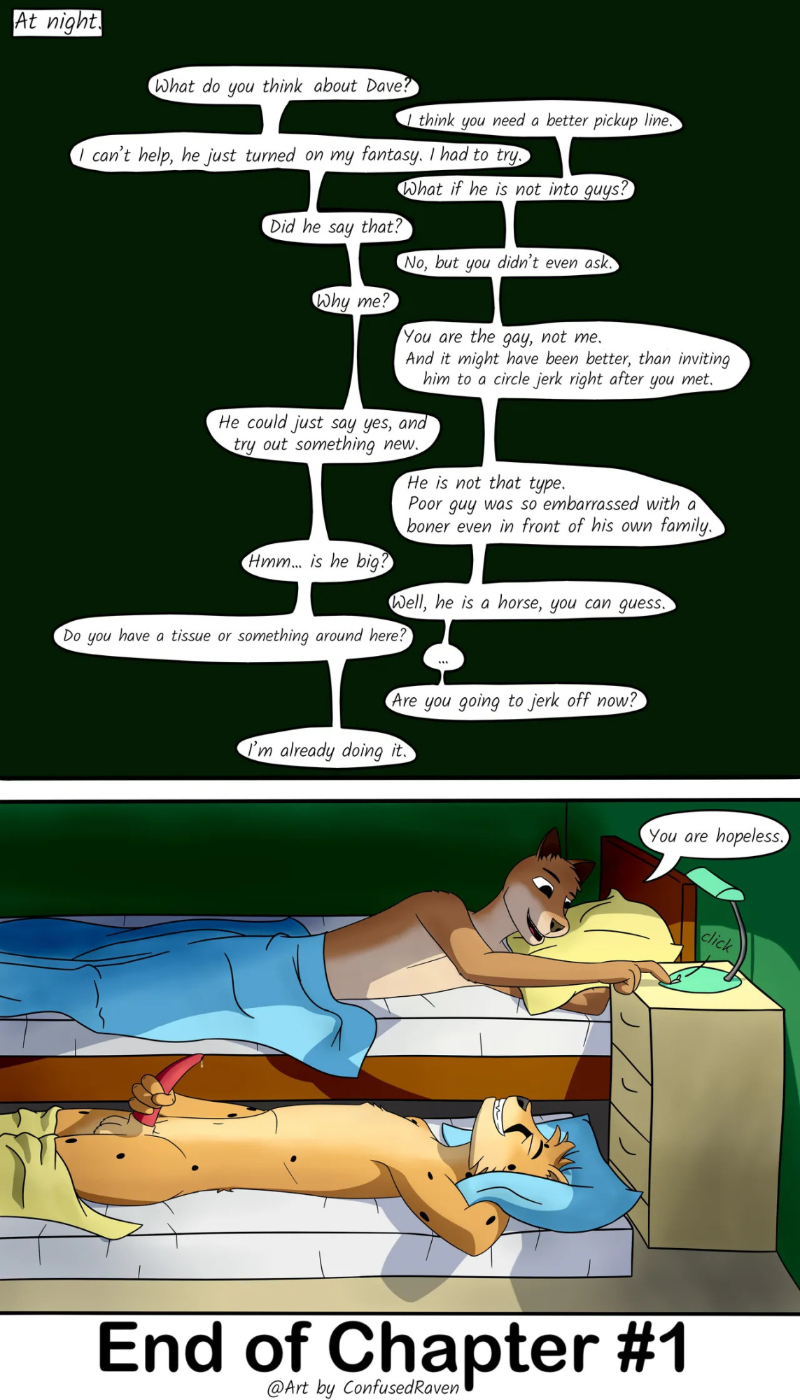 [ConfusedRaven] Unusual Vacation #1 - Hard beginning