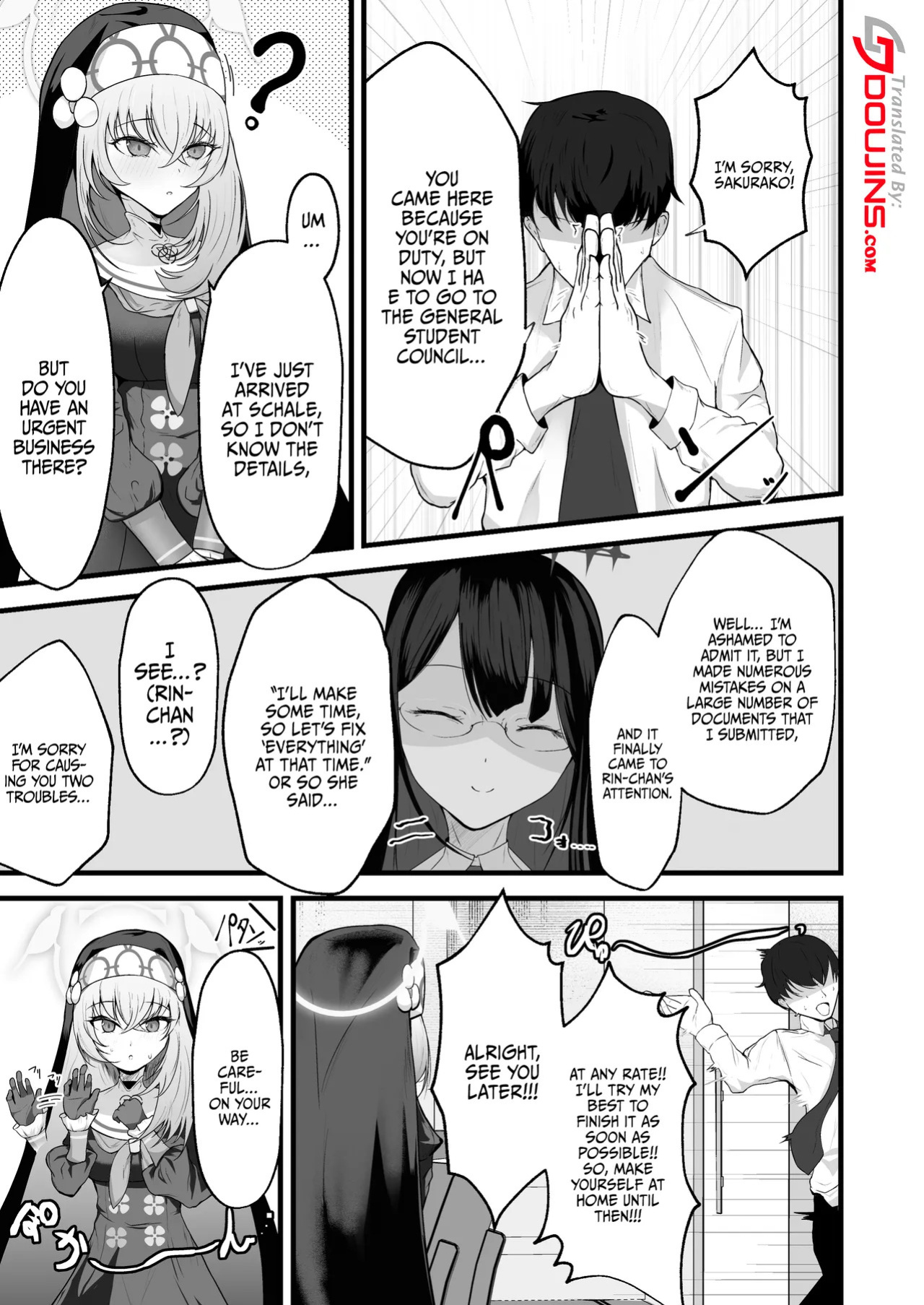 [Huyu no Tataki (Huyugatuo)] Kou Iu no ga Osuki nano desu yo ne | You Really Like This Kind Of Stuff, Don't You? (Blue Archive) [English] {Doujins.com} [Digital]