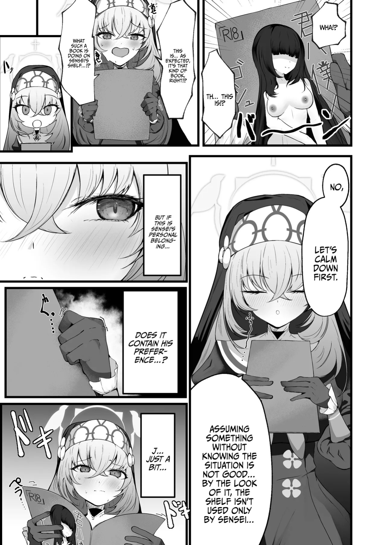 [Huyu no Tataki (Huyugatuo)] Kou Iu no ga Osuki nano desu yo ne | You Really Like This Kind Of Stuff, Don't You? (Blue Archive) [English] {Doujins.com} [Digital]