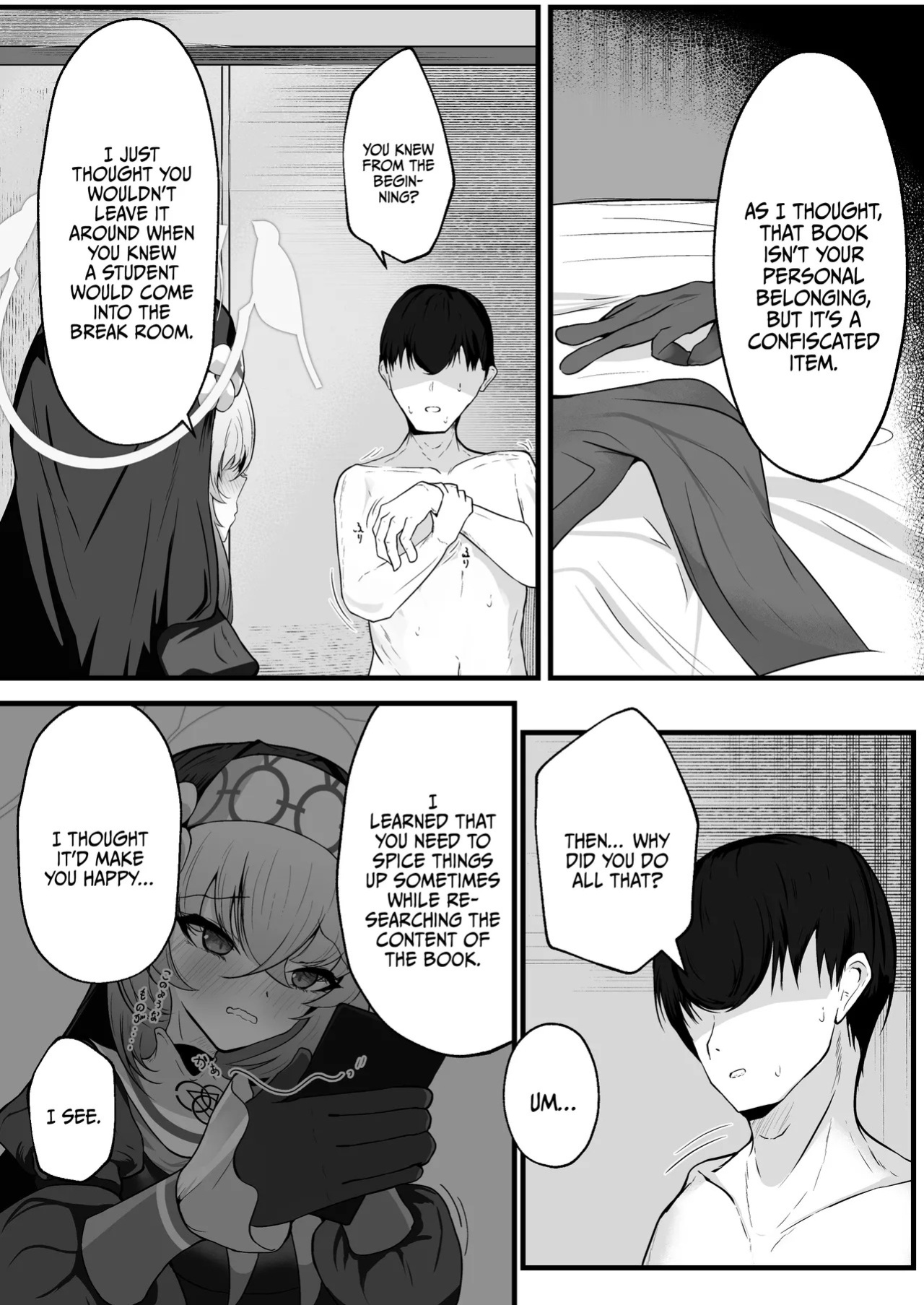[Huyu no Tataki (Huyugatuo)] Kou Iu no ga Osuki nano desu yo ne | You Really Like This Kind Of Stuff, Don't You? (Blue Archive) [English] {Doujins.com} [Digital]