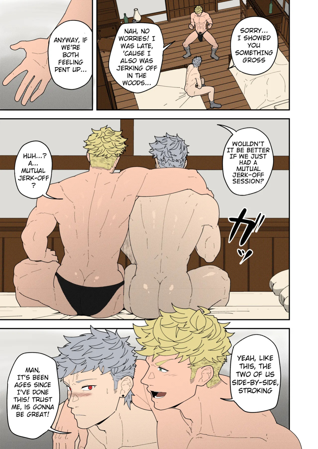 [PULIN Nabe (kakenari)] Benri-ya Bou ni Makasete Oke | Leave it to your Handyman's Tools [English] [Decensored] [Colorized] [Digital]