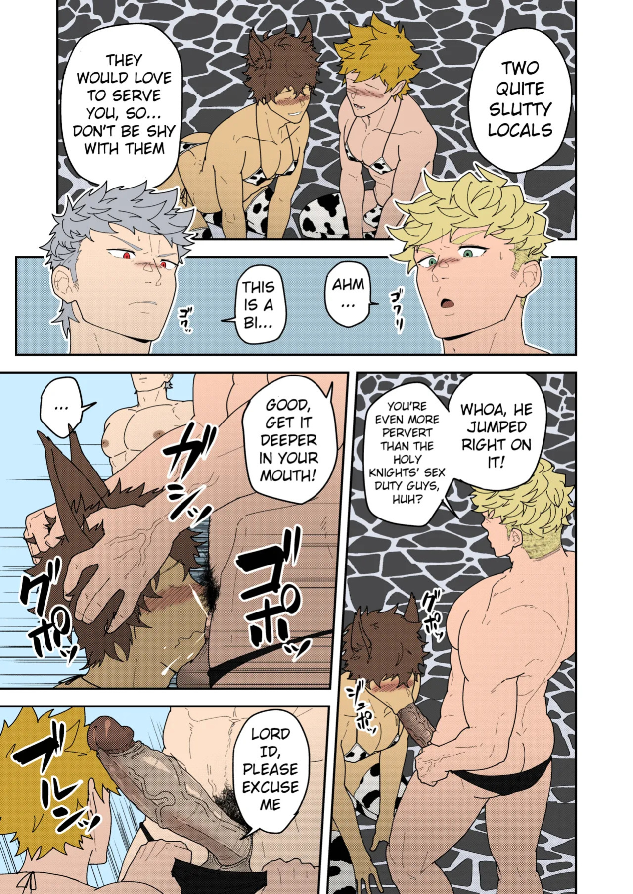 [PULIN Nabe (kakenari)] Benri-ya Bou ni Makasete Oke | Leave it to your Handyman's Tools [English] [Decensored] [Colorized] [Digital]