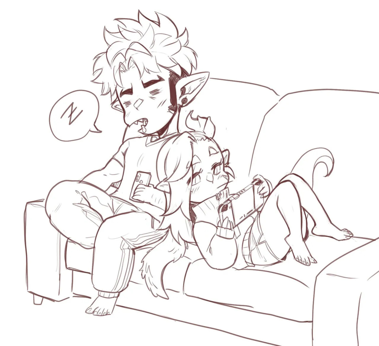 [InsoUwu] Saphira & Bran (OC)