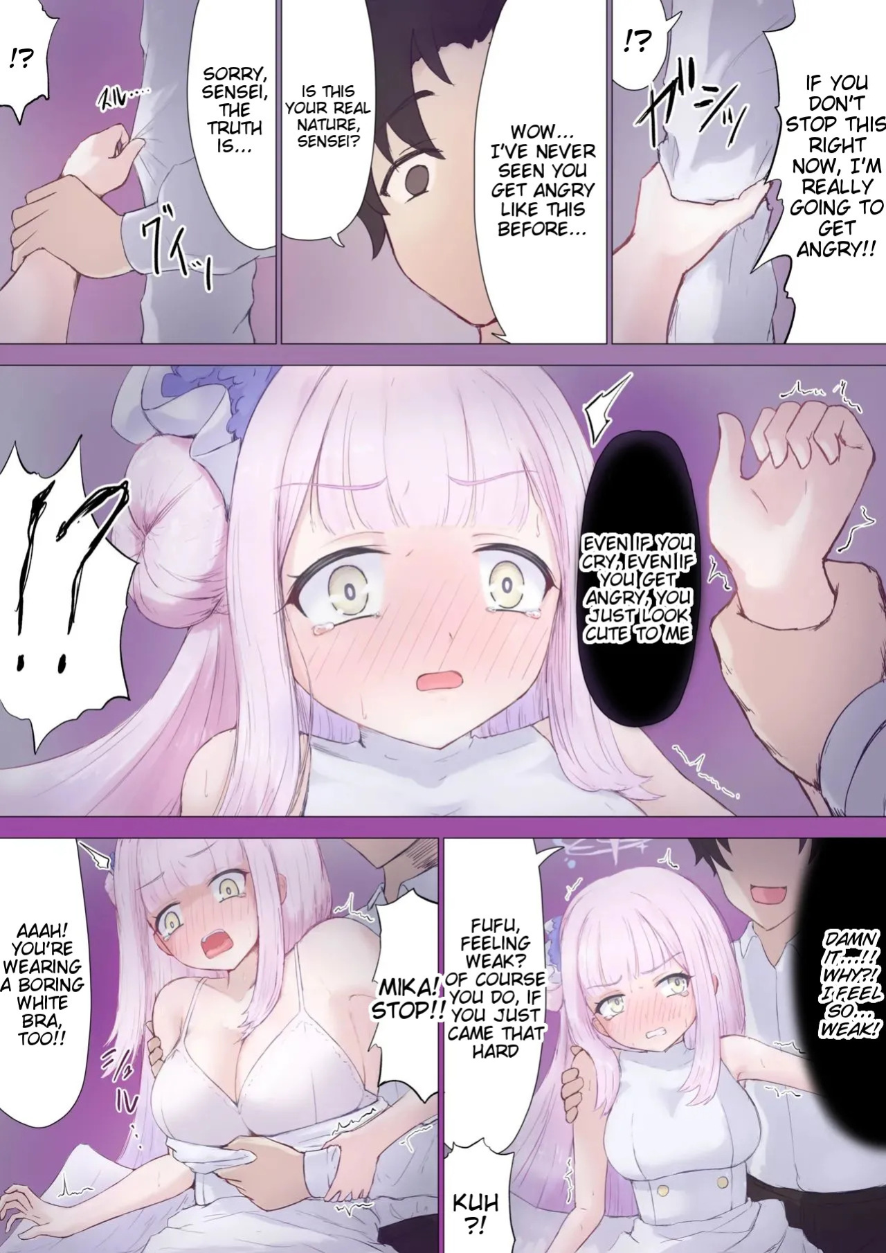 [Nuco Nanatume] Mika, Sensei Irekawari TS (Blue Archive) [English] [Tigoris Translates]