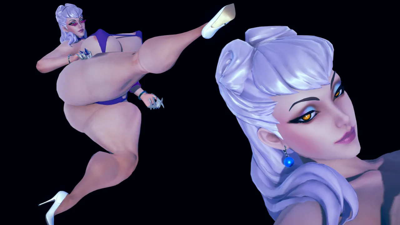 【FIRE ON】Evelynn murders Batman with heels