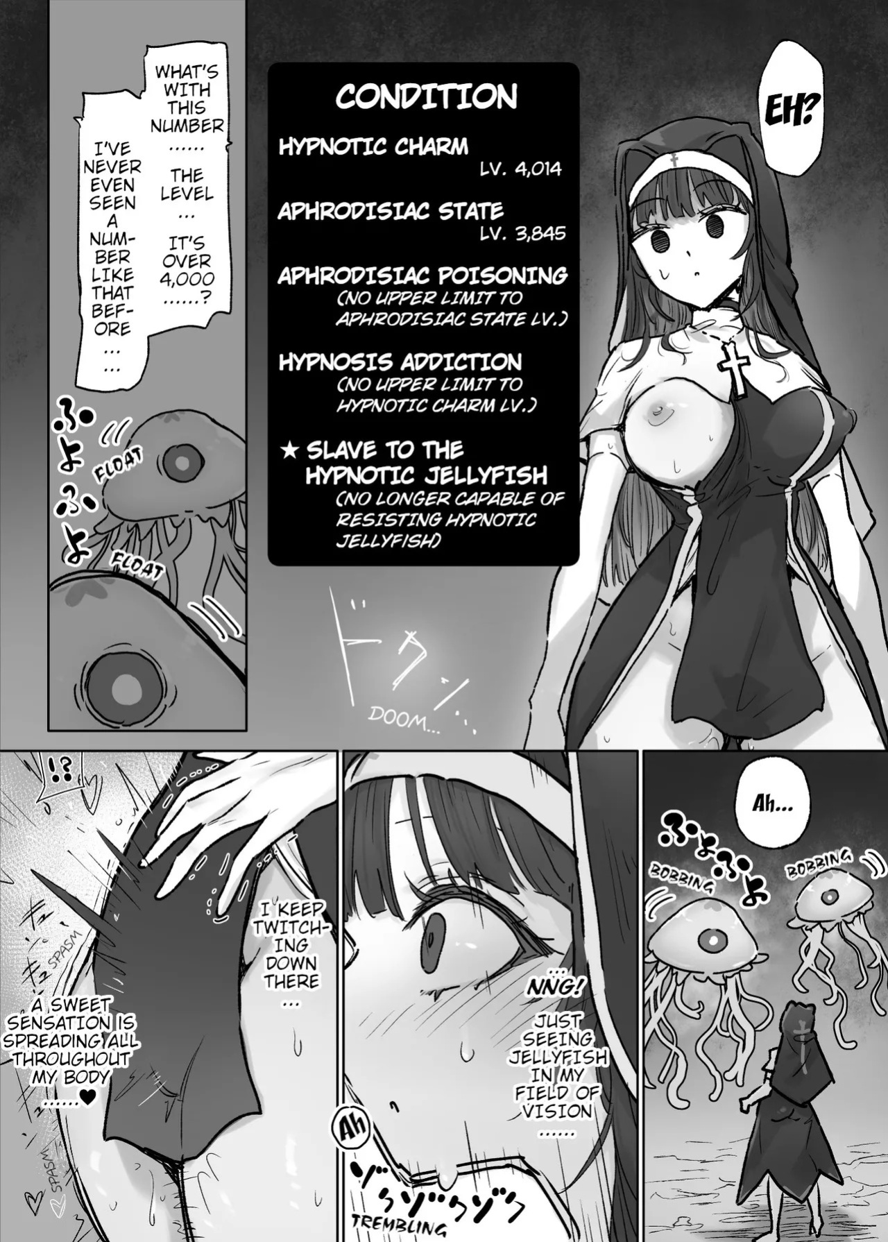 [Neruhitsuji] Joutai Ijou Taisei Sister-san to Taisei Kantsuu Saimin Kurage | "Abnormal Status"-Resistant Nun vs. Resistance-Penetrating Hypnotic Jellyfish [English]