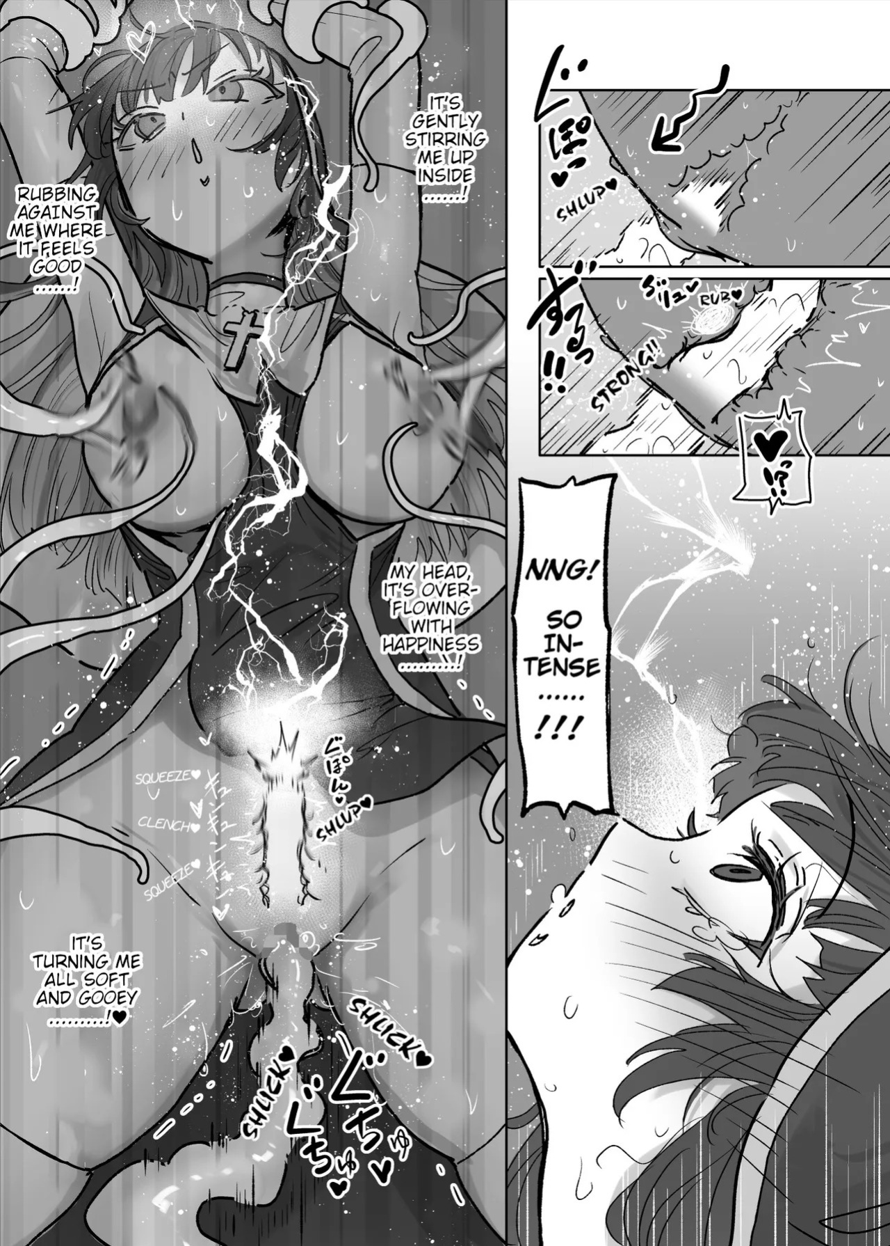 [Neruhitsuji] Joutai Ijou Taisei Sister-san to Taisei Kantsuu Saimin Kurage | "Abnormal Status"-Resistant Nun vs. Resistance-Penetrating Hypnotic Jellyfish [English]