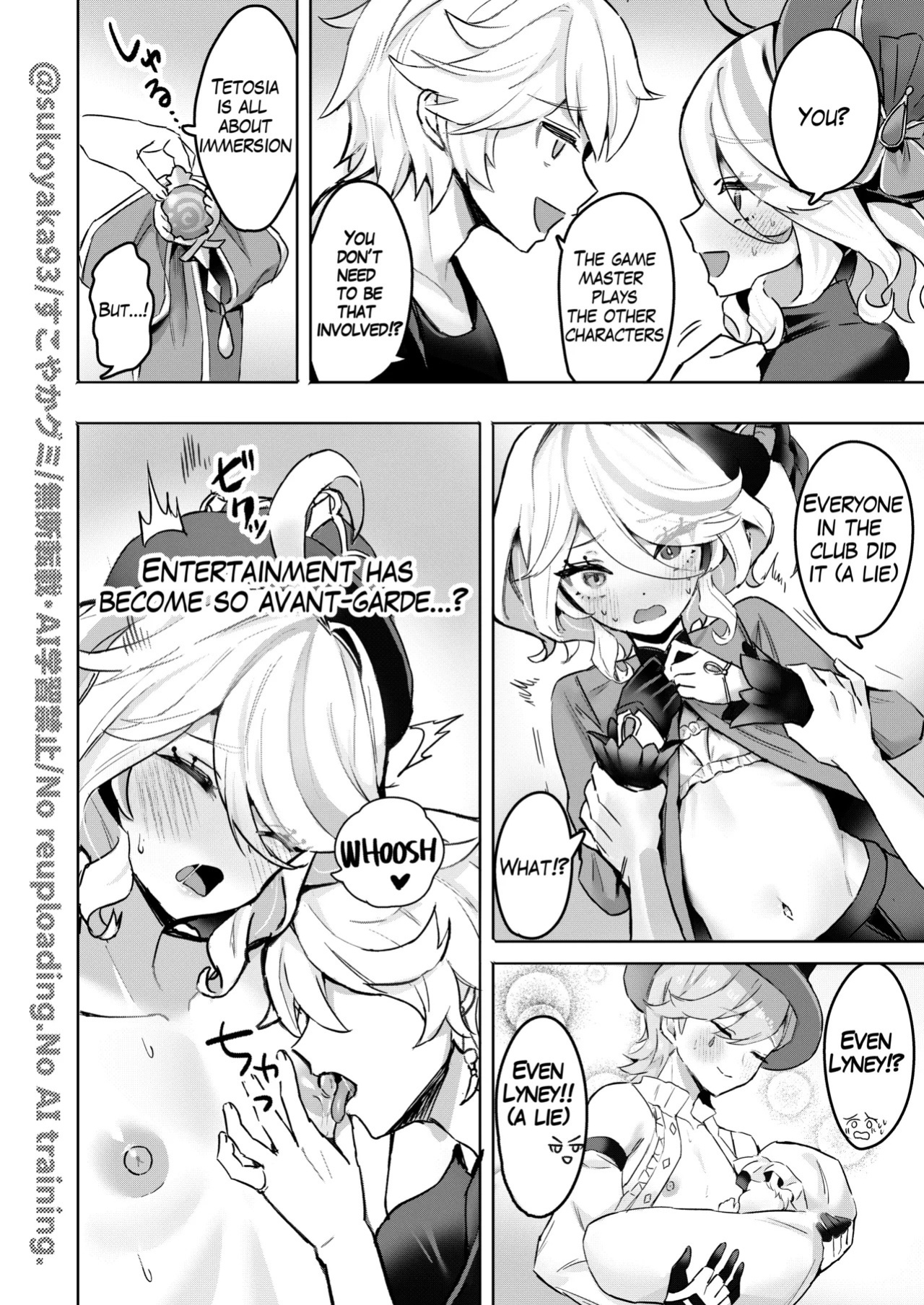 [GlowMercury (Sukoyakagumi)] Otona no Tetosia - The Tabletop Troupe for adults only (Genshin Impact) [English] [Digital]