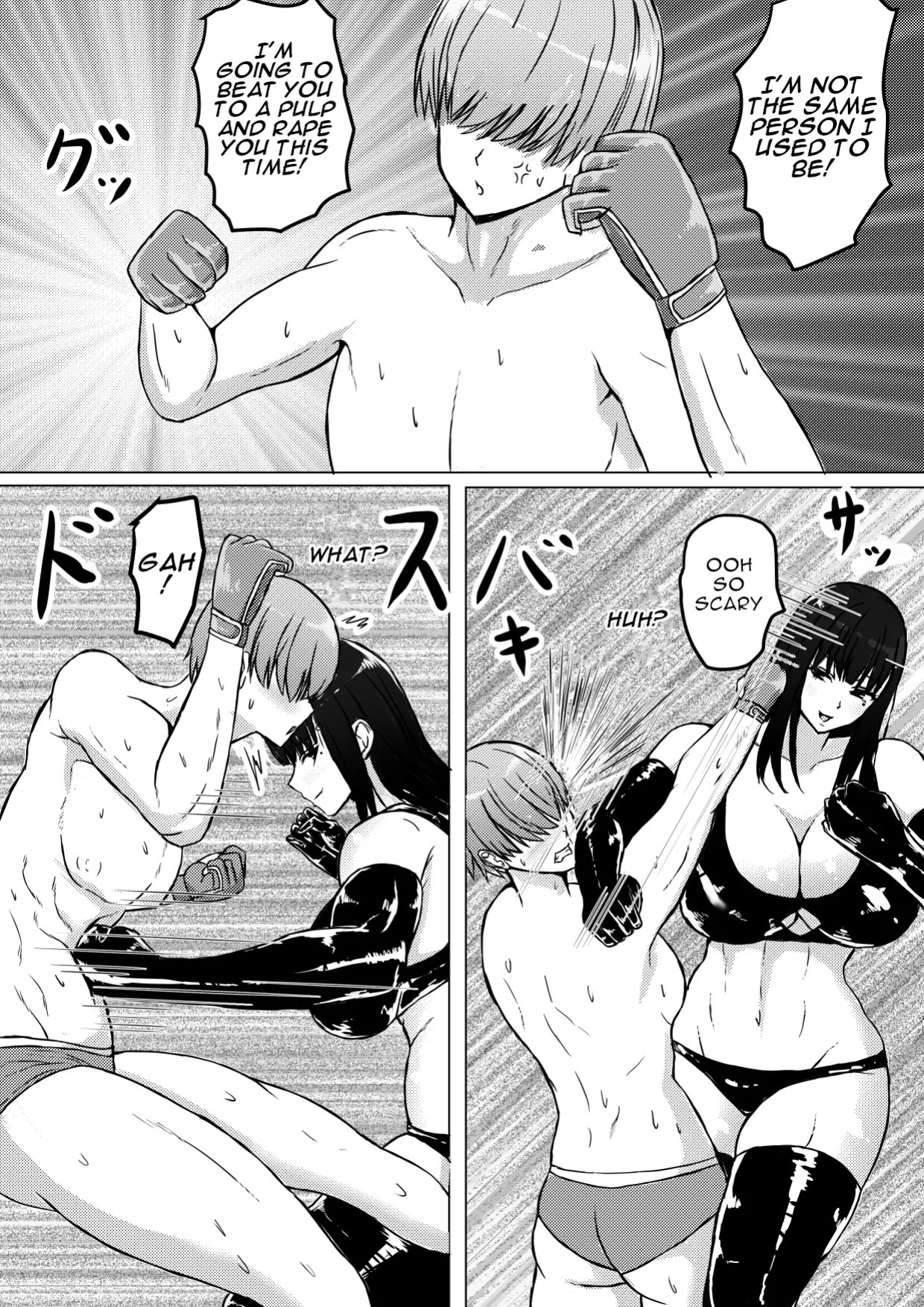 [Tetsunohiji] Female's loser (Iron Elbow) [English]