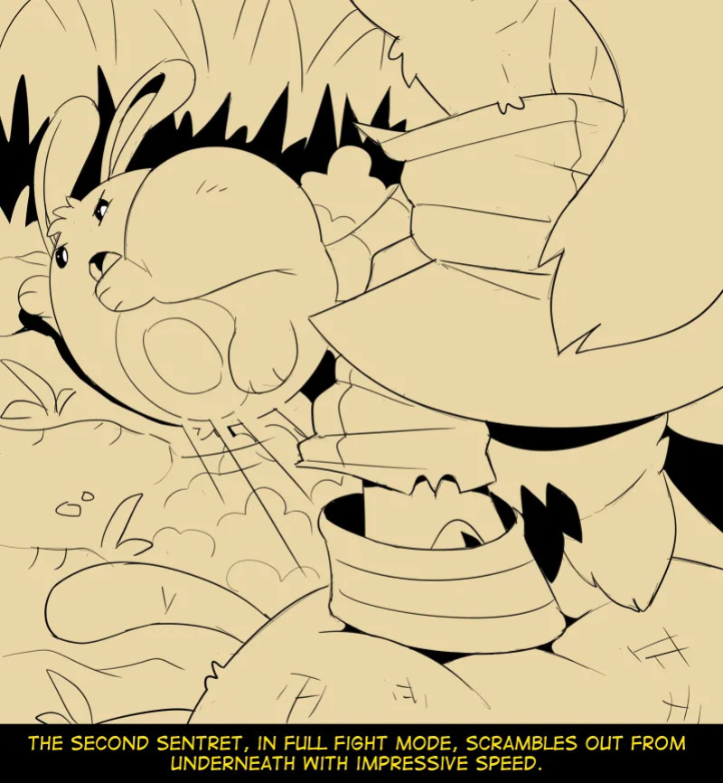 [Fidchell] Hildegard's Quest for Aura - Sentret/Furret (19)