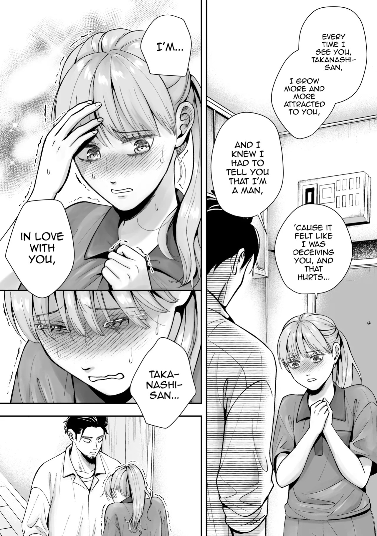 [Itomitsudou (Mitsujirou)] Otoko no Ko otodokeshimasu! ~Itsumo kuru Haitatsuin-san ga masaka no Otoko no Ko dattakedo mayowazu hameta~ [English] [mysterymeat3]
