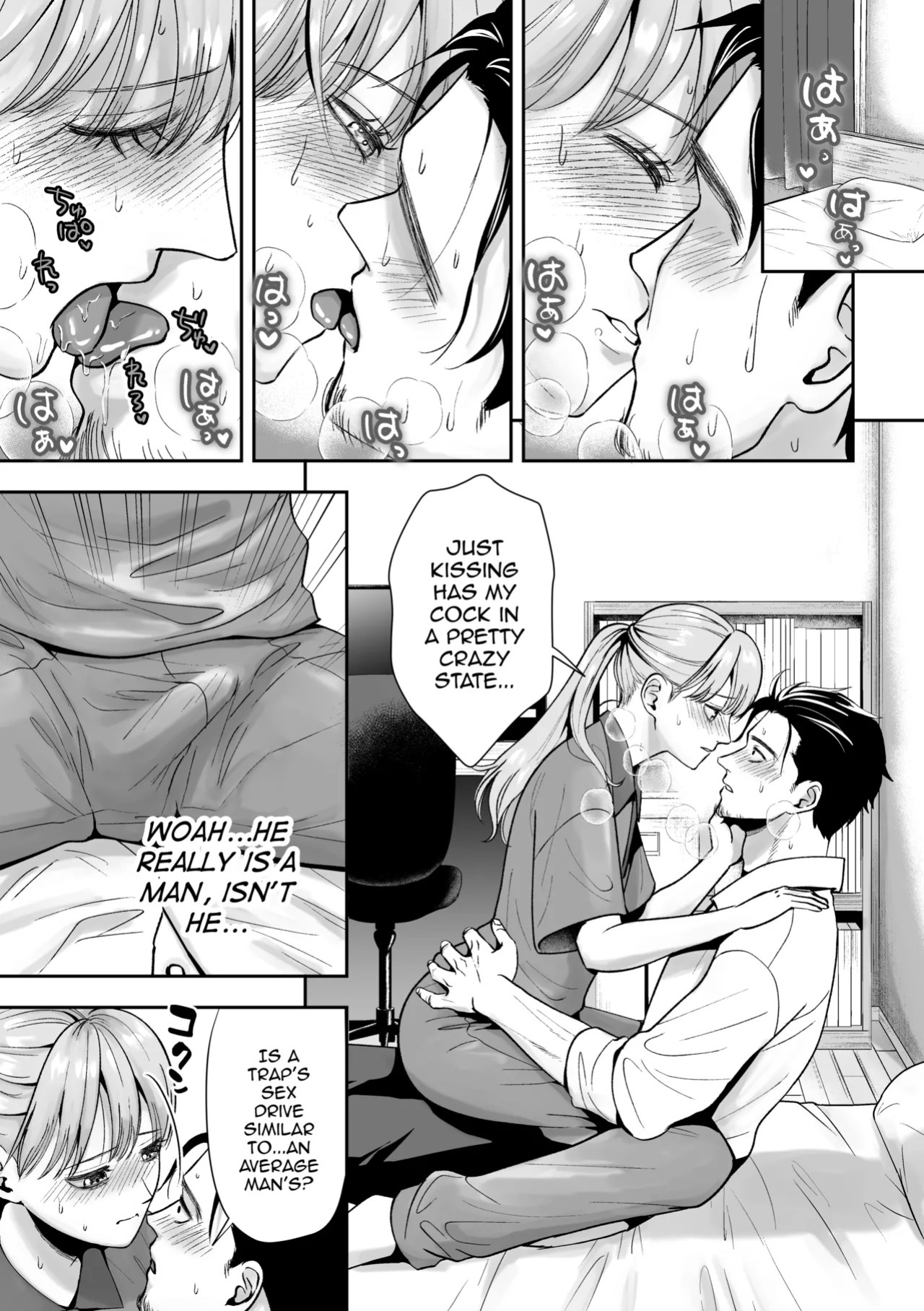 [Itomitsudou (Mitsujirou)] Otoko no Ko otodokeshimasu! ~Itsumo kuru Haitatsuin-san ga masaka no Otoko no Ko dattakedo mayowazu hameta~ [English] [mysterymeat3]