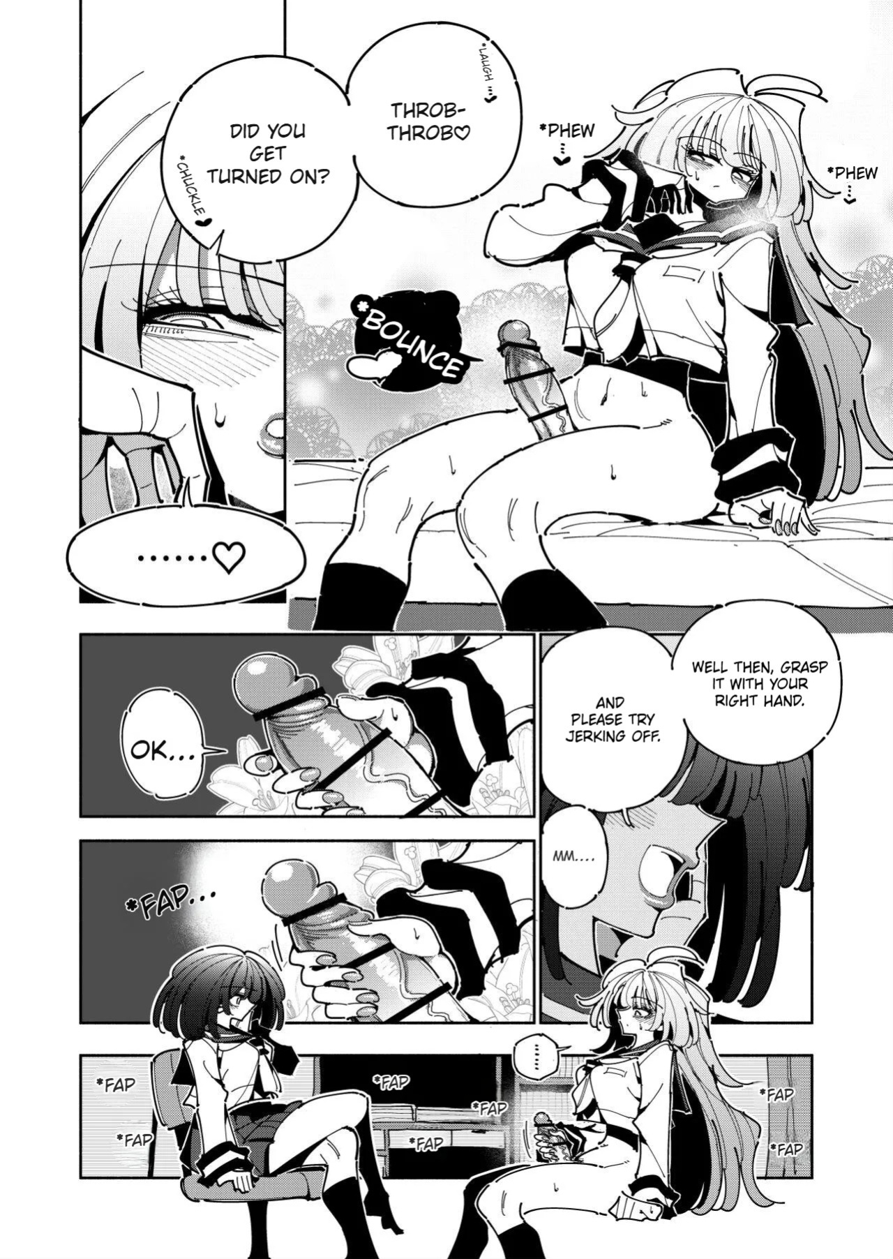 Shizuku and Shiori IF (First Part) -Learn in Five Days! A Guide to Futanari Masturbation- (1st to 2nd day)