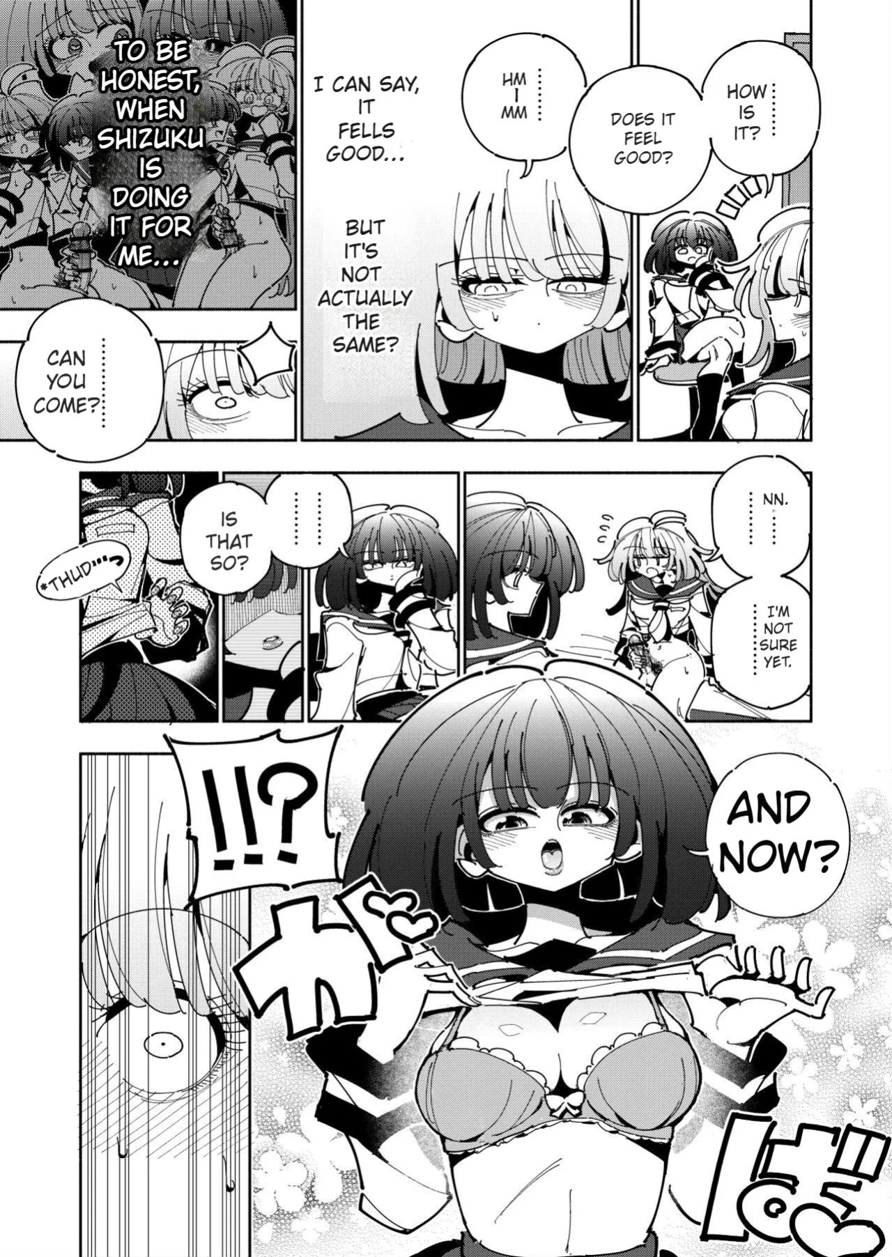 Shizuku and Shiori IF (First Part) -Learn in Five Days! A Guide to Futanari Masturbation- (1st to 2nd day)