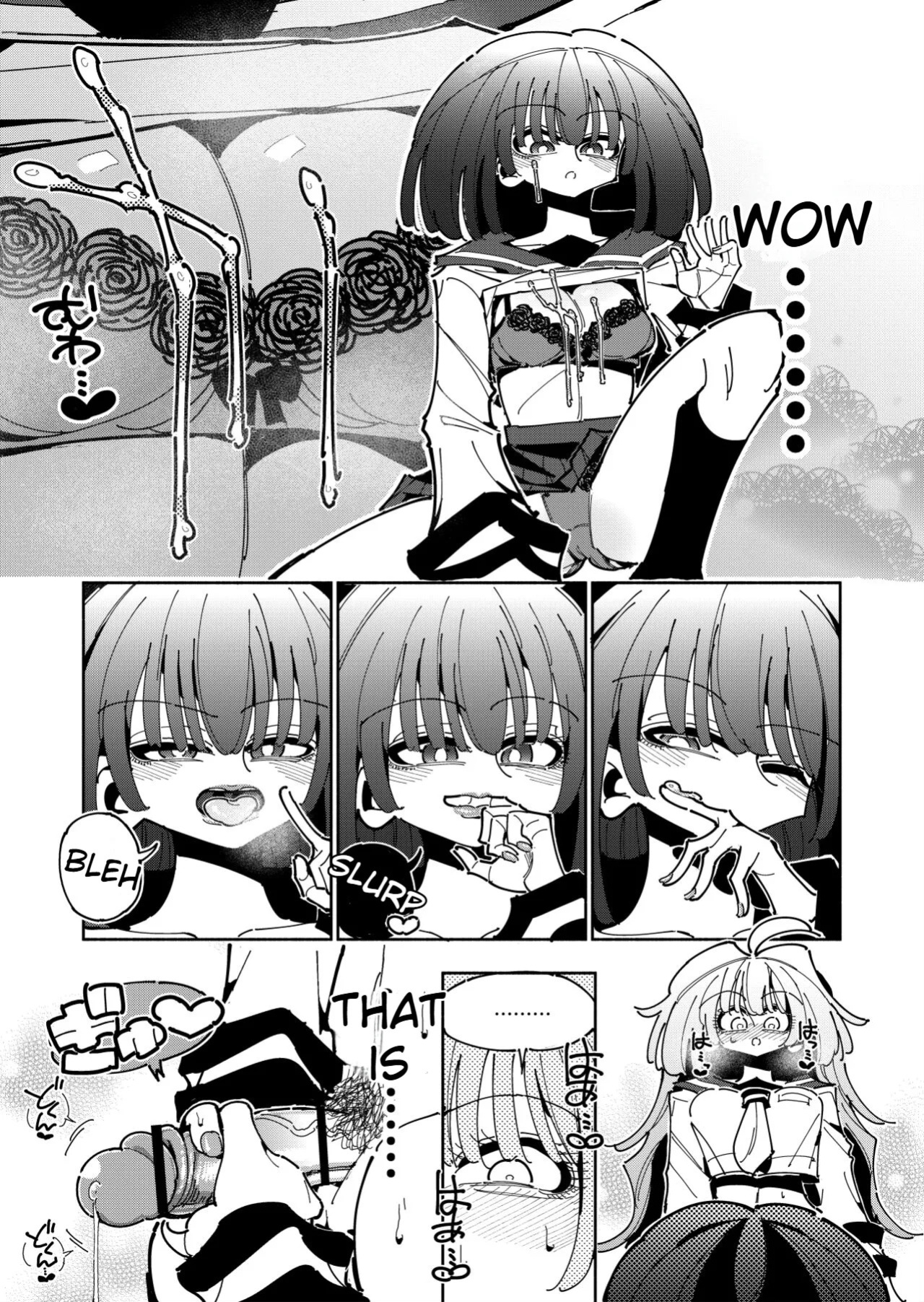 Shizuku and Shiori IF (First Part) -Learn in Five Days! A Guide to Futanari Masturbation- (1st to 2nd day)