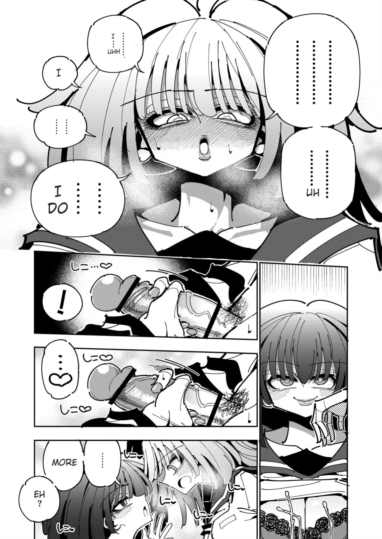 Shizuku and Shiori IF (First Part) -Learn in Five Days! A Guide to Futanari Masturbation- (1st to 2nd day)