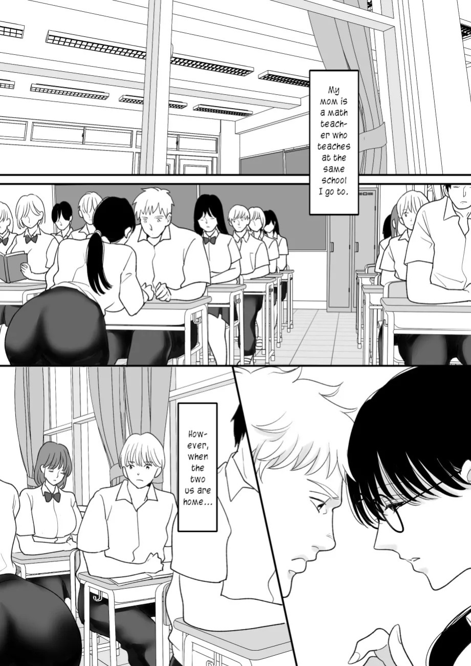 [Nyan dorosei] Suugaku Kyoushi no Kaa-san ga Taiiku Kyoushi ni Netorareru | My mother, the math professor, being stolen away by my gym professor, part 2 [English] [joobuspaidatr]