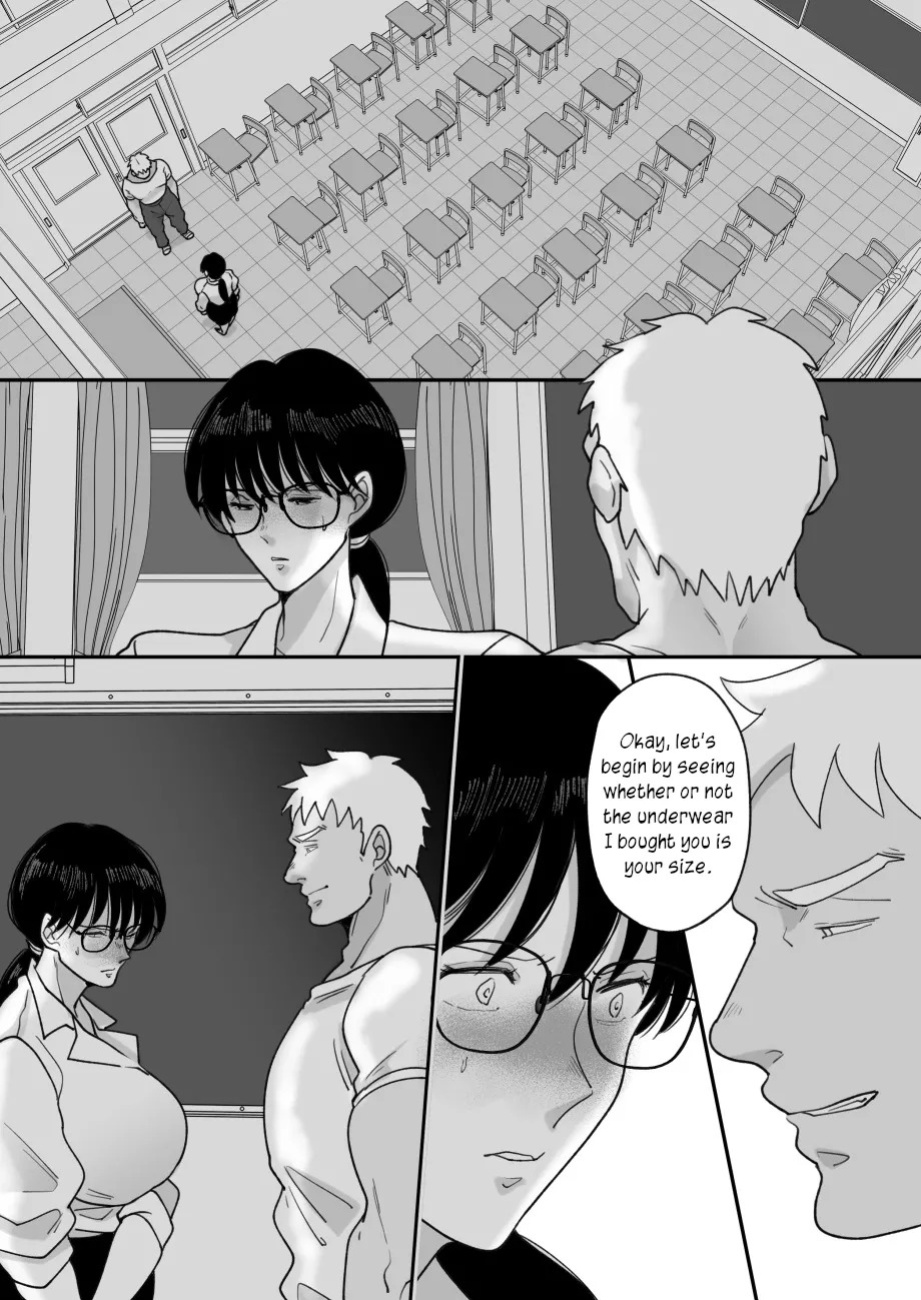 [Nyan dorosei] Suugaku Kyoushi no Kaa-san ga Taiiku Kyoushi ni Netorareru | My mother, the math professor, being stolen away by my gym professor, part 2 [English] [joobuspaidatr]