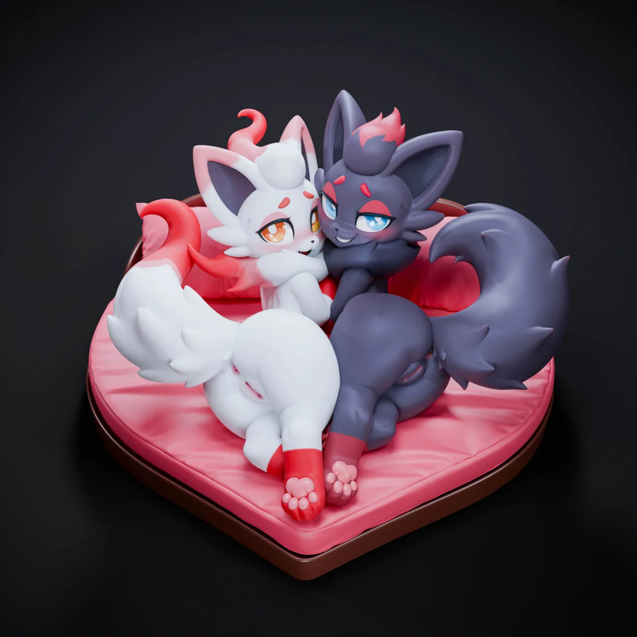 LingMo studio – Zorua Twins